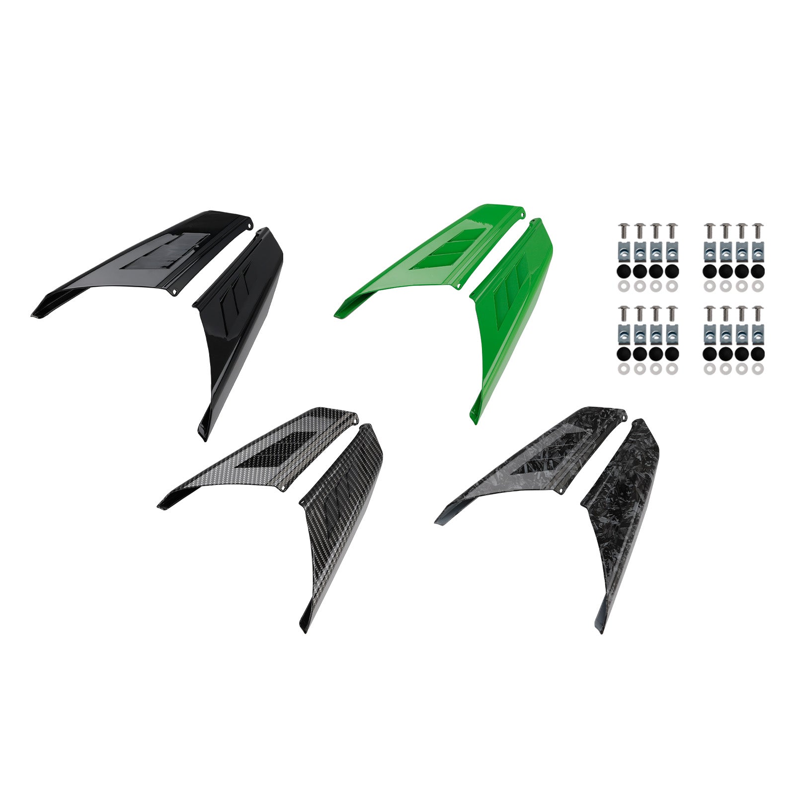 Kawasaki NINJA ZX-4R ZX-4RR 2023-2025 Rear Tail Wing Fixed Wing Fairing