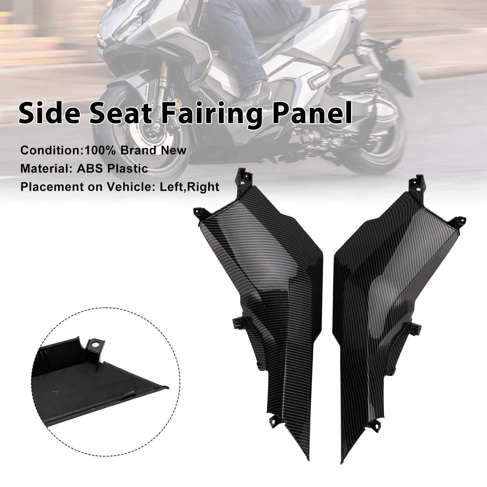 Honda ADV 350 2022-2025 Seat Side Cover Panel Fairing Cowl