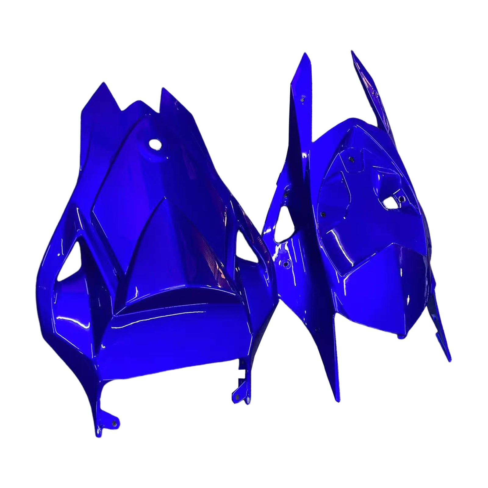 Amotopart 2009-2014 BMW S1000RR Kit de carénage blanc jaune bleu