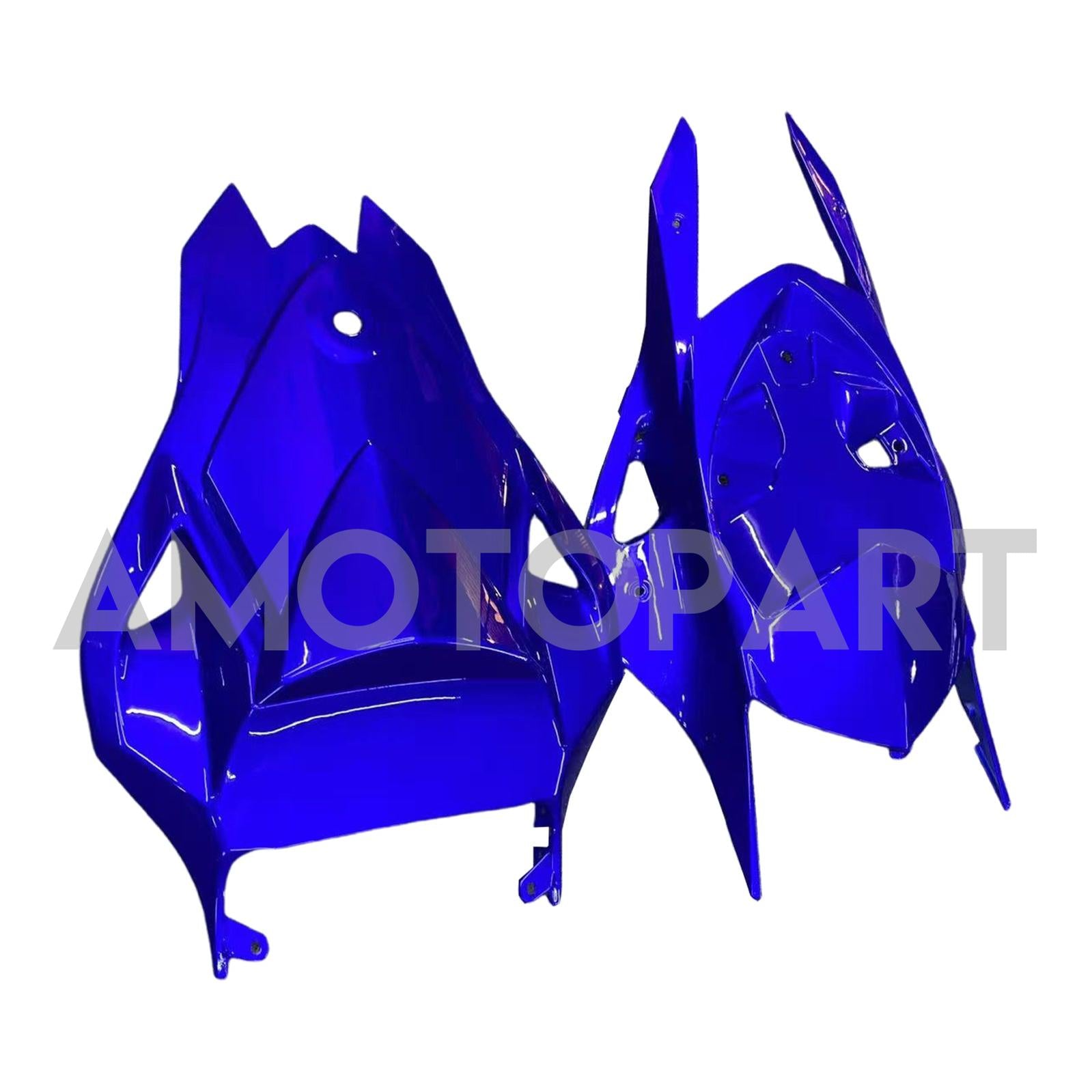Amotopart 2009-2014 BMW S1000RR Kit de carénage jaune blanc bleu