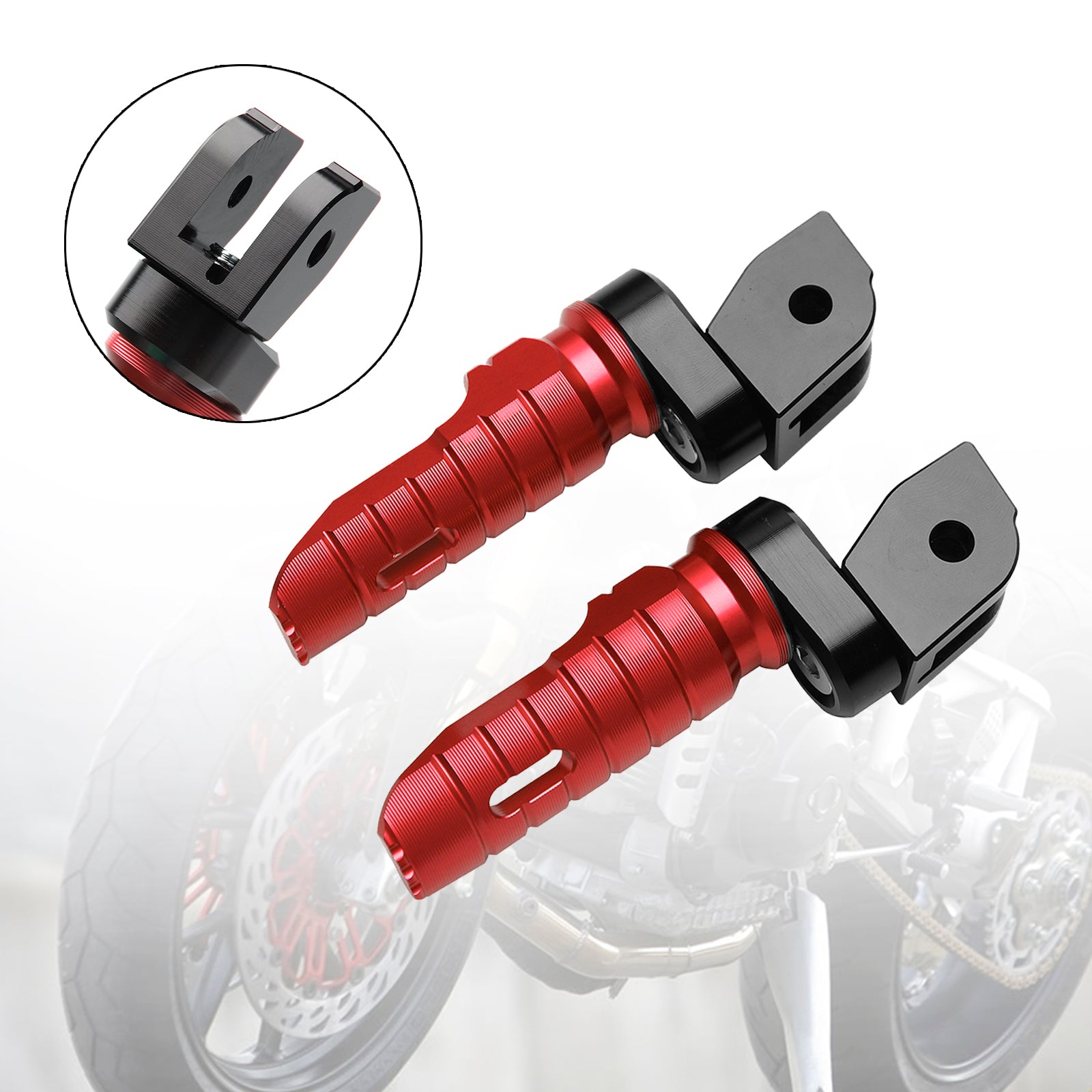 Voorste voetsteunen voeten Pin geschikt voor Ducati Monster 821 937 950 1100/s/EVO 1200/s/r