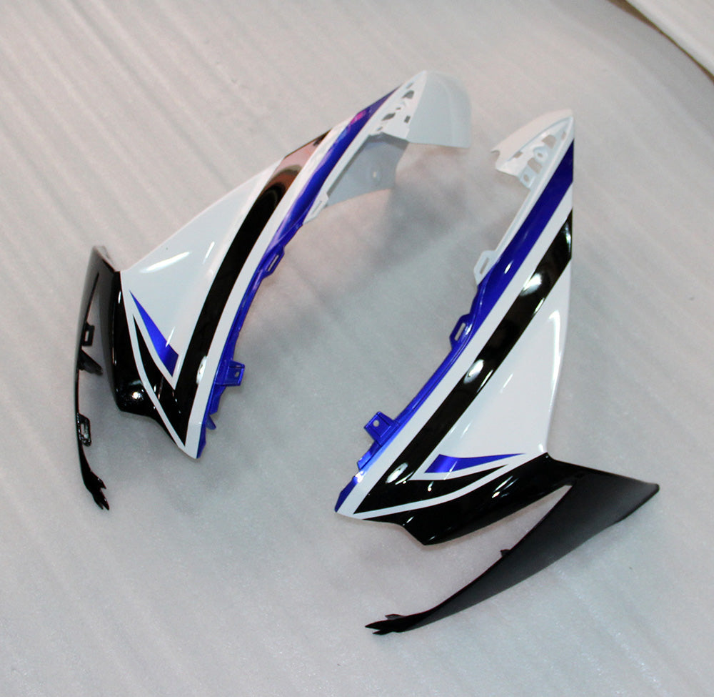 Amotopart 2011-2025 Suzuki GSXR 600/750 Black White Fairing Kit