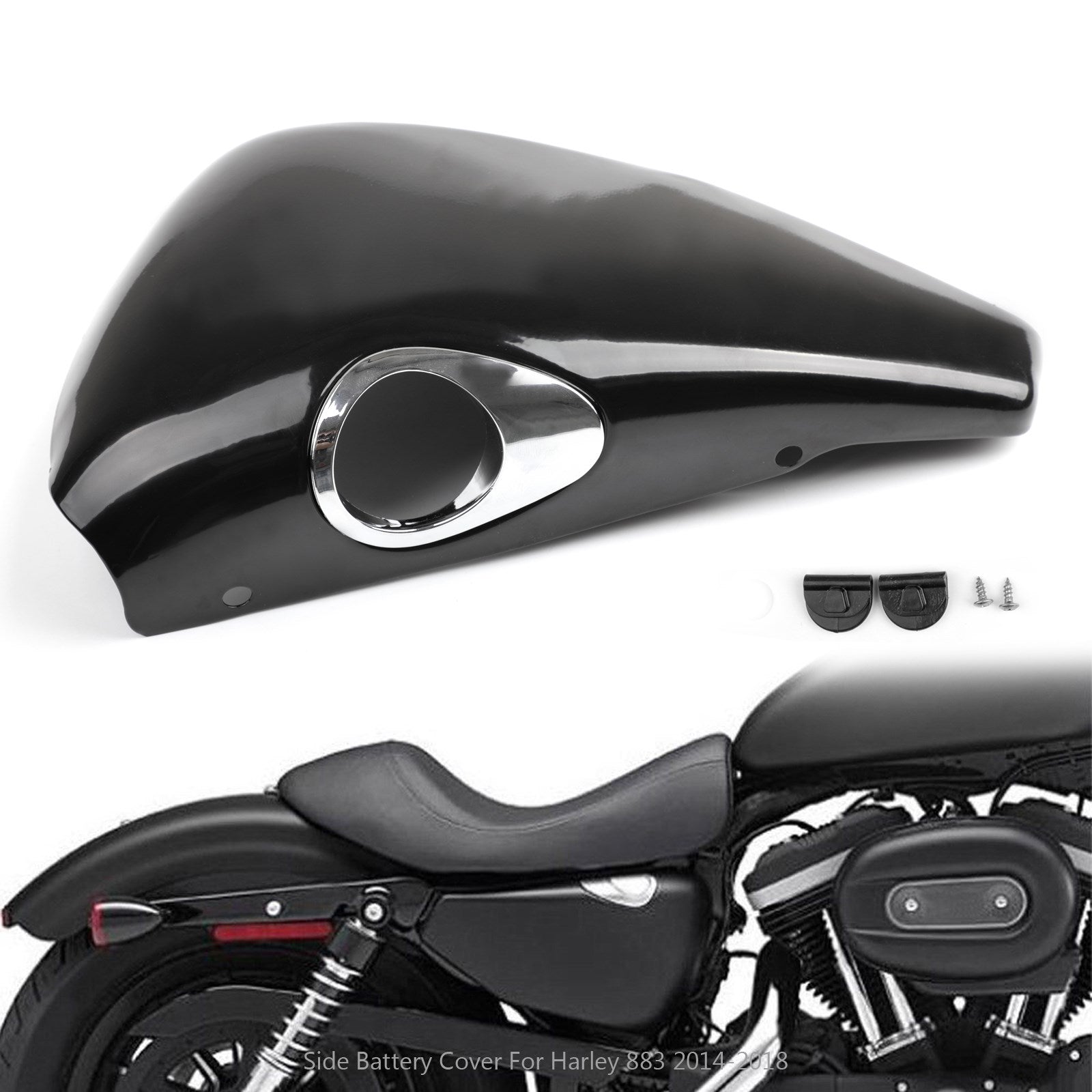 1 piece 2014-2018 Sportster XL Iron 883 1200 Right Side Battery Cover