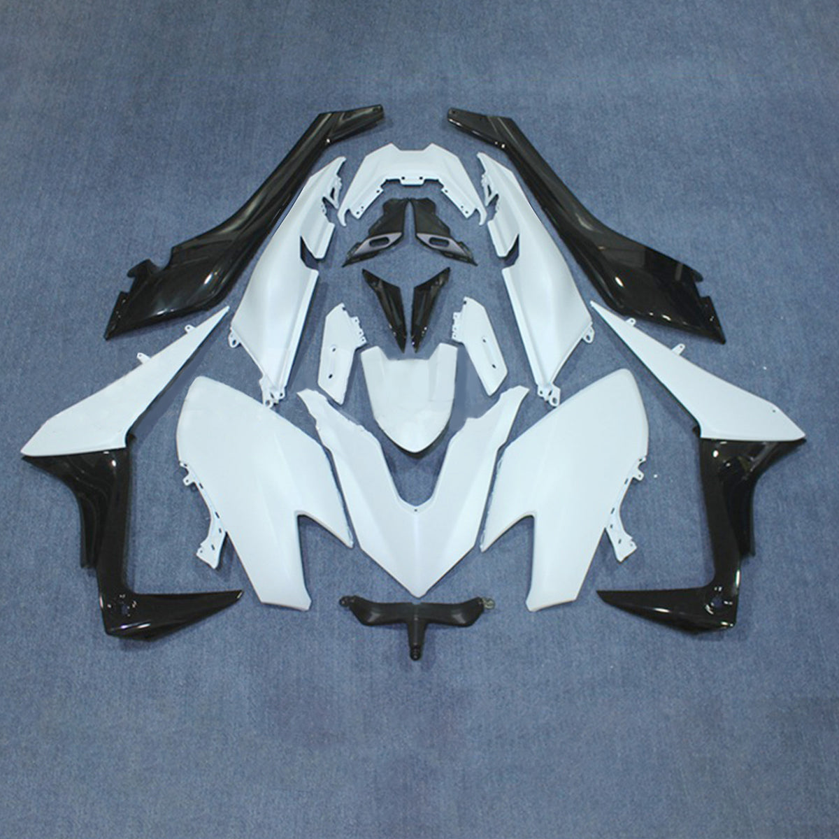 Amotopart 2017-2018 Yamaha TMAX530 blauw zwart wit kuipset