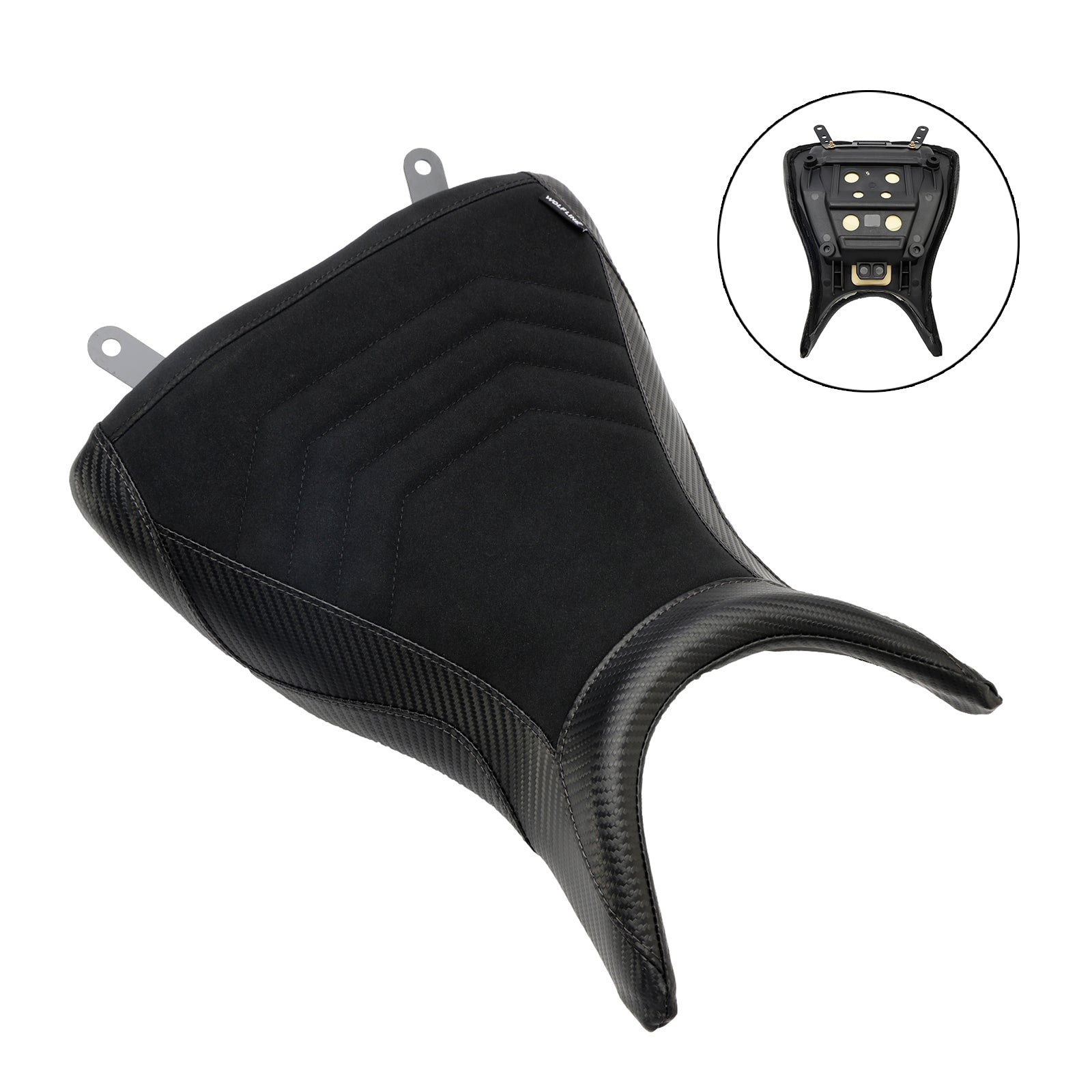 Yamaha Mt-03 Yzf-R3 15-23 Front Driver Raider Seat Pillion Saddle Blue