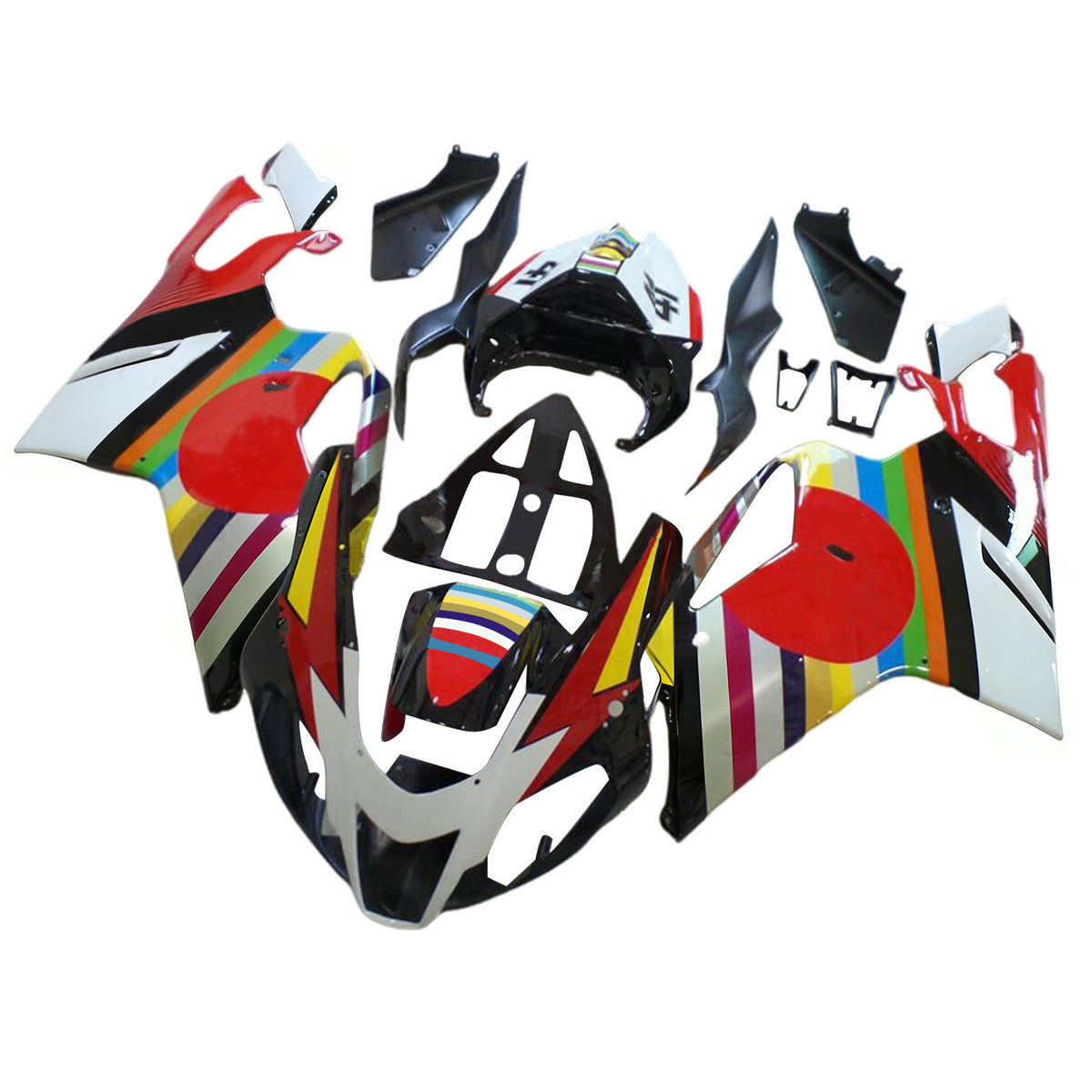 Zestaw owiewki RainBow Amotopart 2003-2006 Aprilia RSV1000