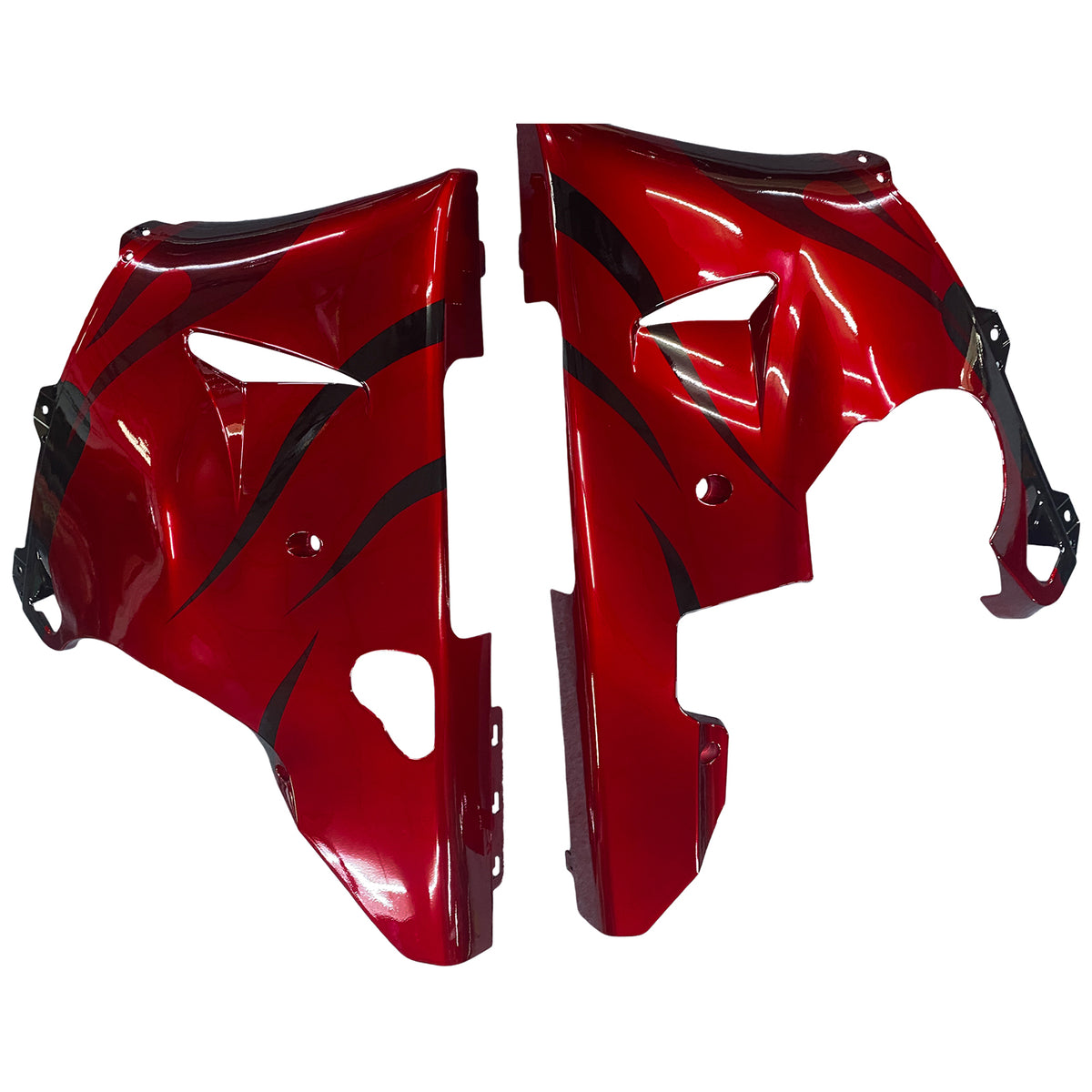 Amotopart 1998-1999 Yamaha YZF-R1 Kit de carénage noir injection