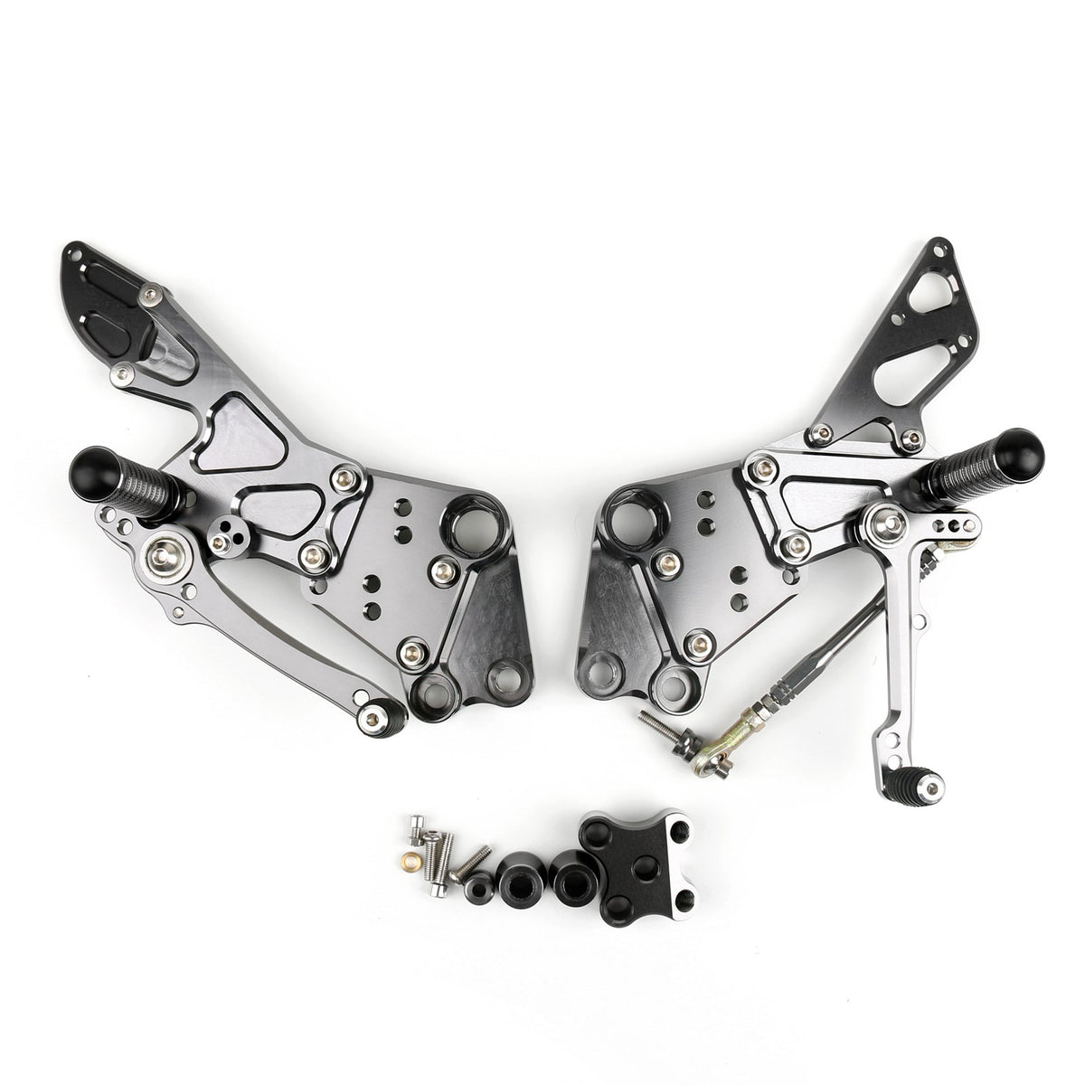 2011-2016 KTM Duke 125 200 390 Pedana posteriore regolabile CNC in titanio