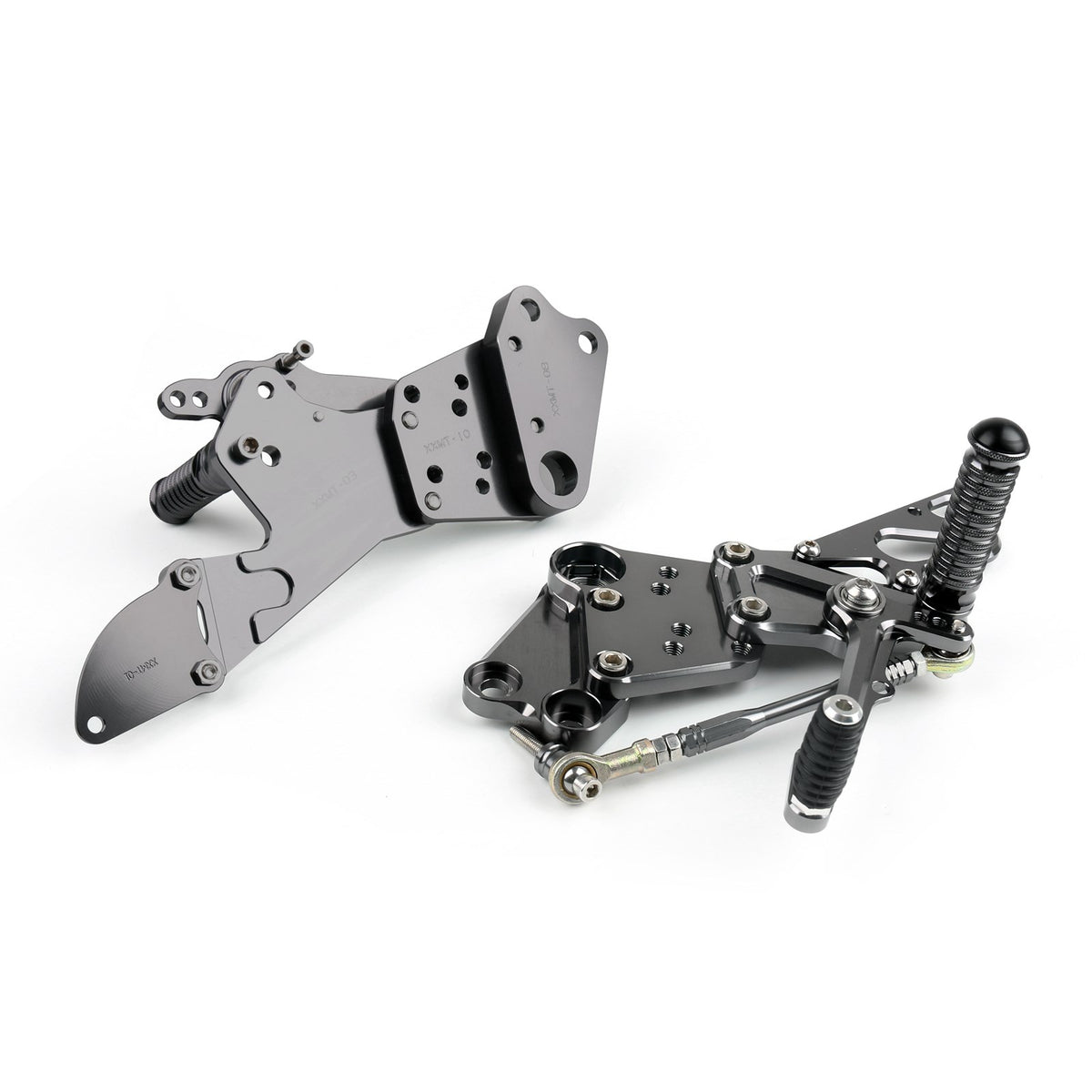2011-2016 KTM Duke 125 200 390 Pedana posteriore regolabile CNC in titanio