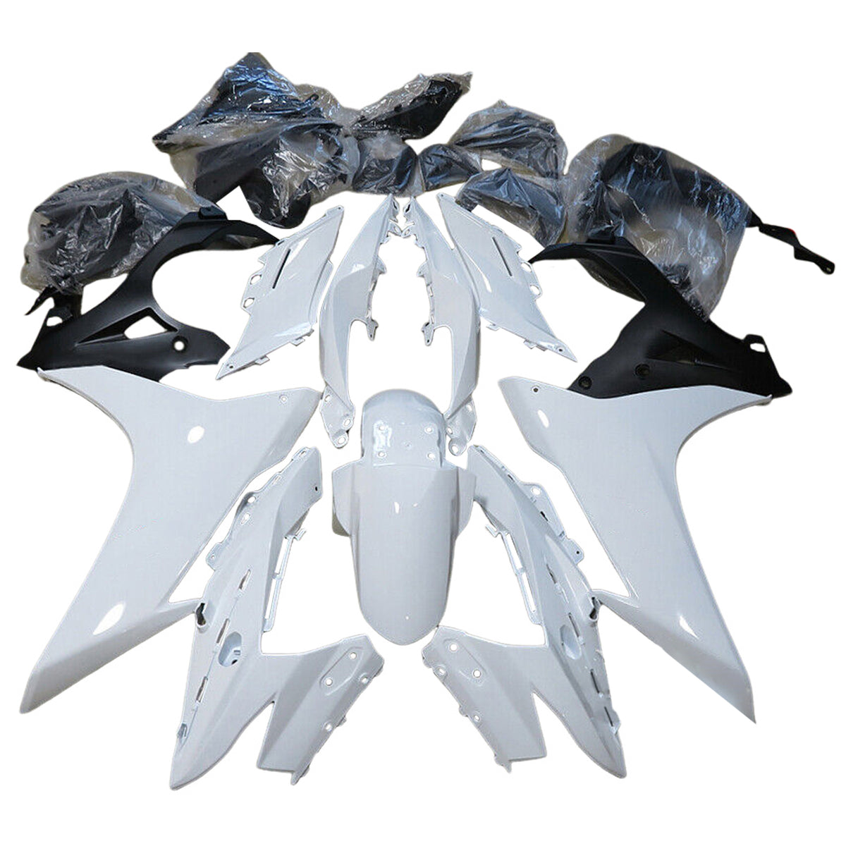 Amotopart 2017-2020 Suzuki GSX250R Gray Black Blue Fairing Kit
