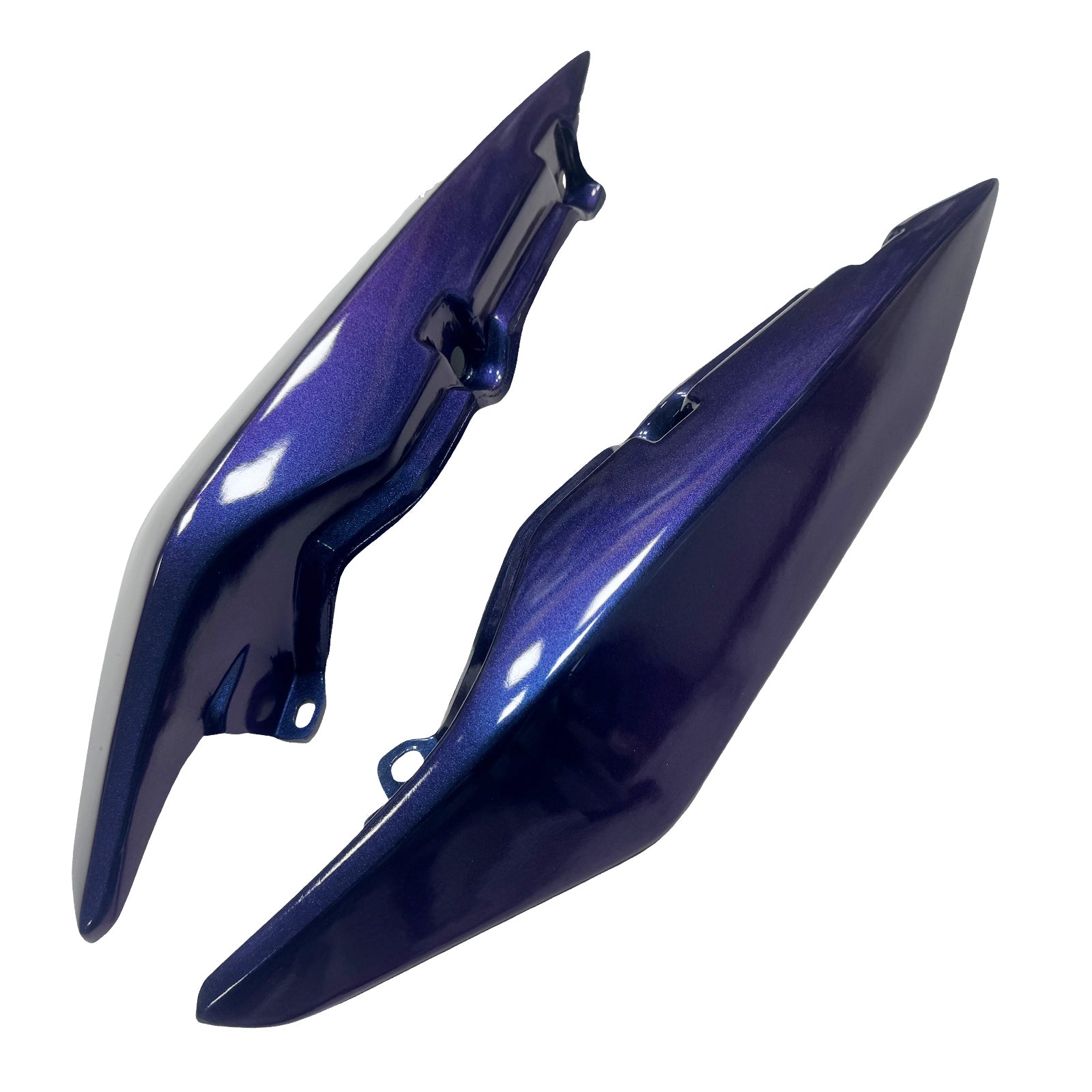 Amotopart 2009-2015 Yamaha FZ6R Blue White Fairing Kit