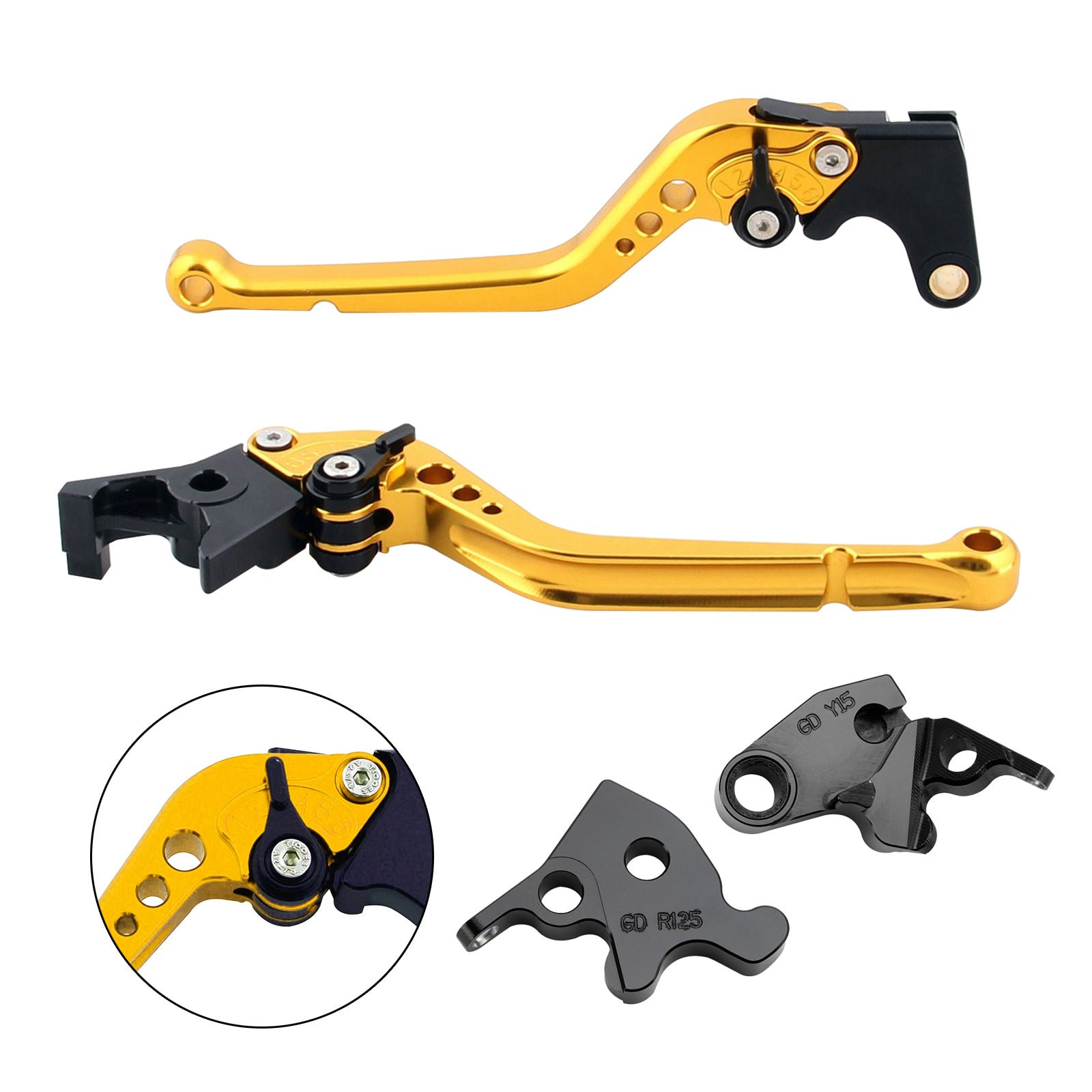 2019-2022 Yamaha xsr 155 mt15 alavanca de freio de embreagem longa