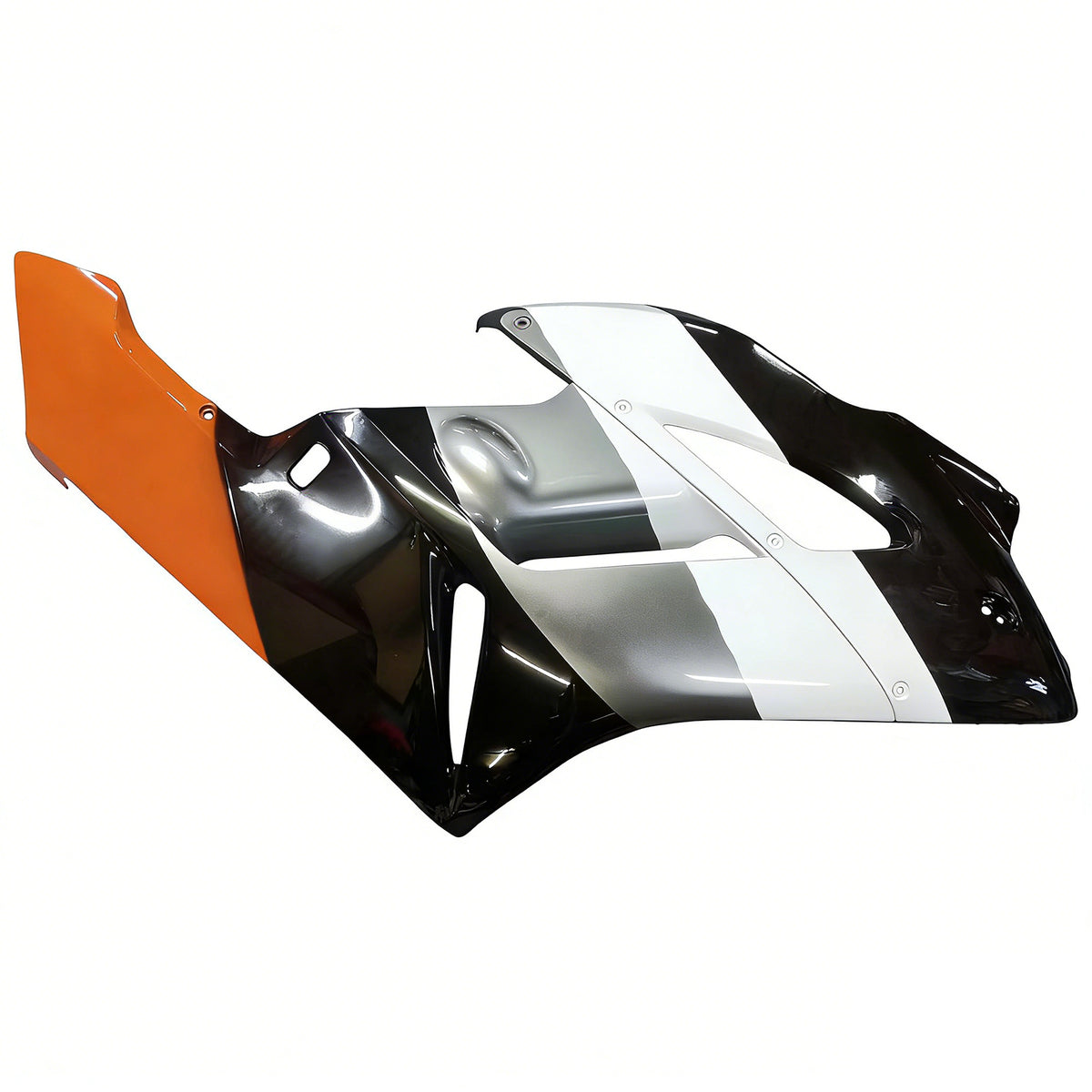 Amotopart 2004-2005 Honda CBR1000RR Silver Black Fairing Kit