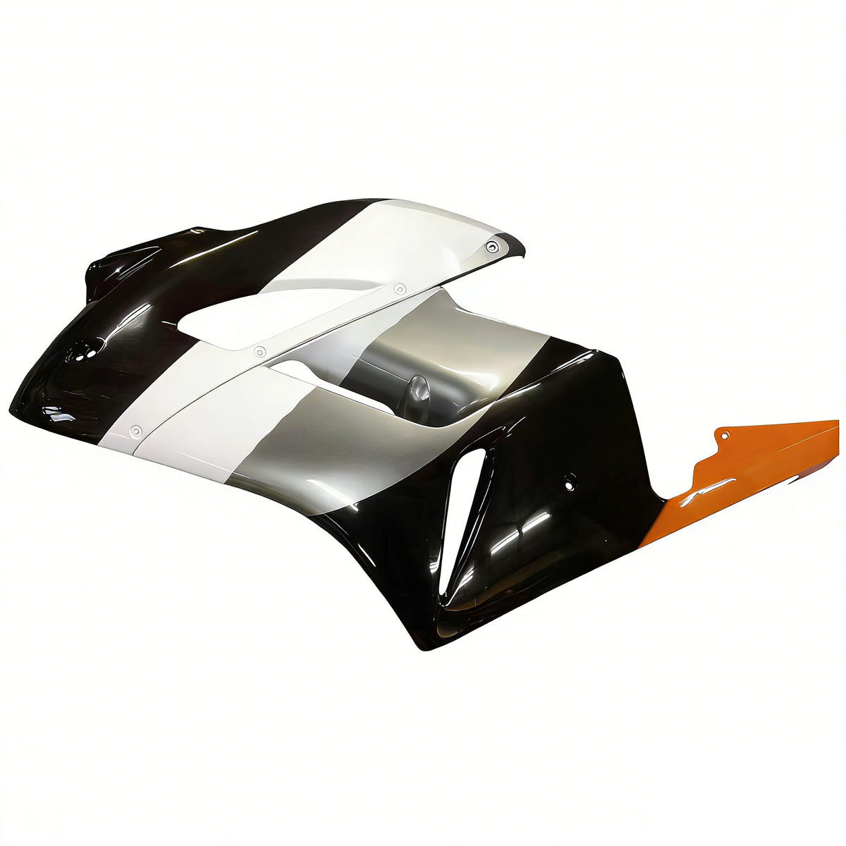 Amotopart 2004-2005 Honda CBR1000RR Silver Black Fairing Kit