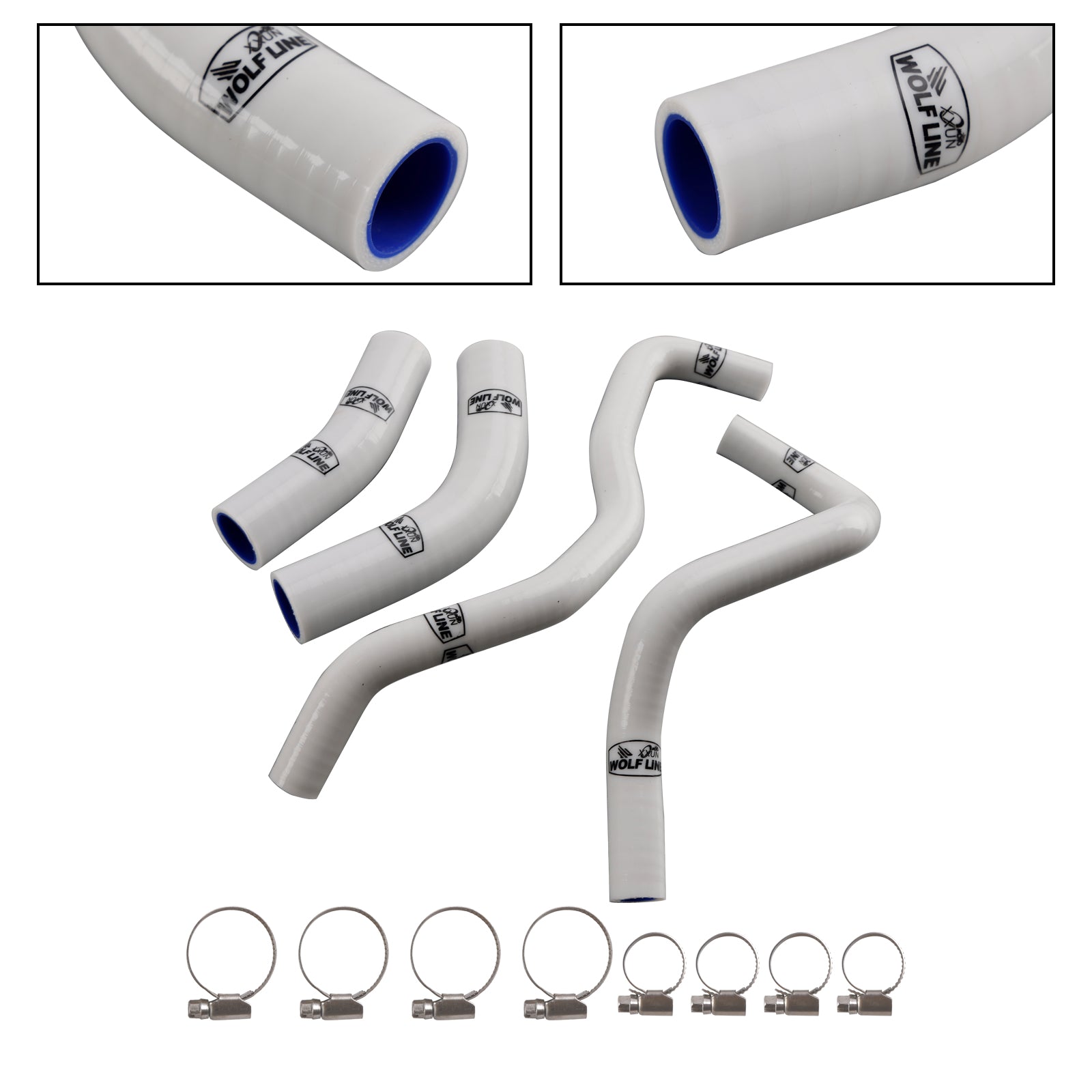 2019-2024 Yamaha Tenere 700 Silikonowy Zestaw węża chłodzącego chłodzicie