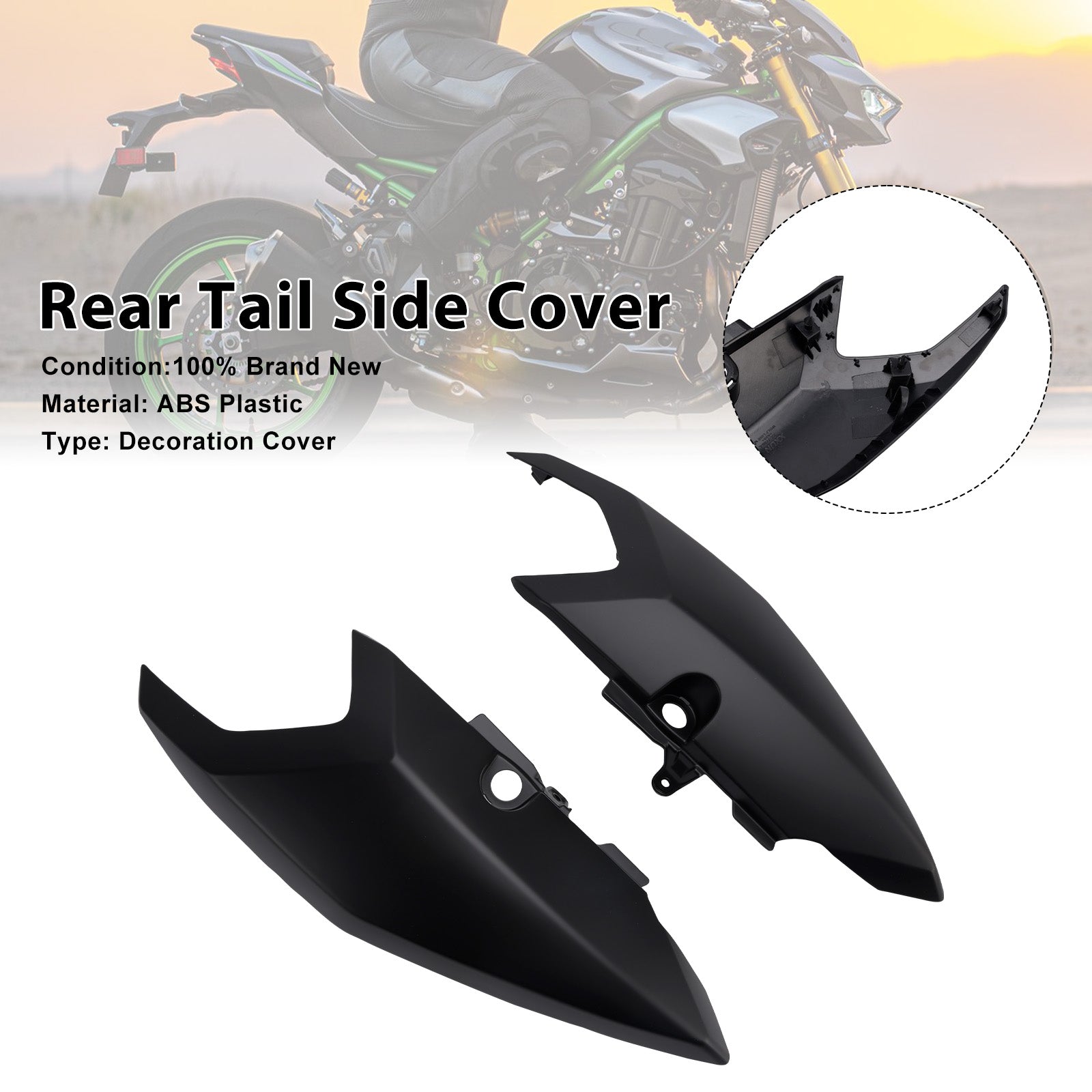 2025-2026 Yamaha Tenere 700 T700S Rear Tail Side Cover Fairing
