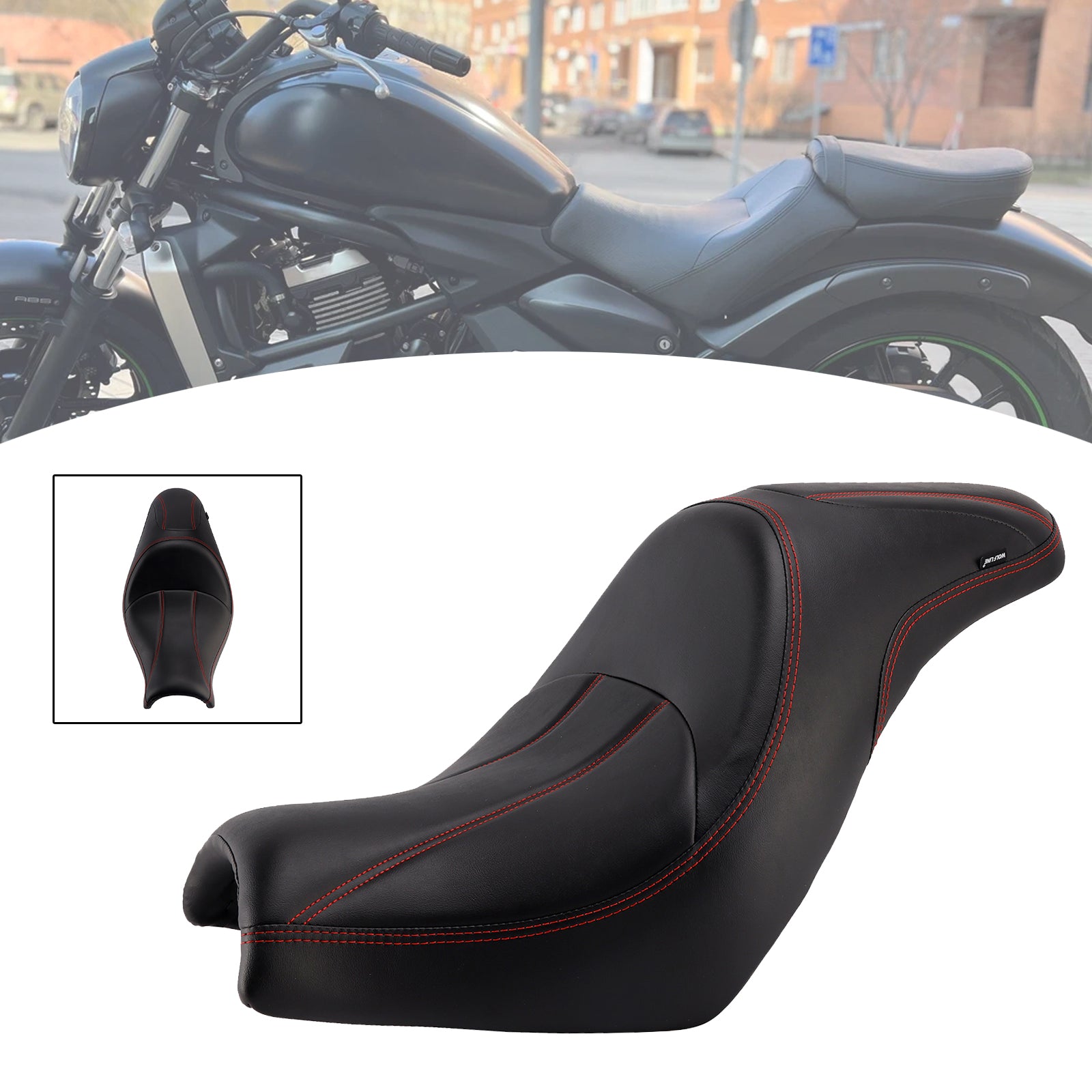 15–25 Kawasaki Vulcan S Vn650 Raider-Vordersitz-Fahrersitzkissen