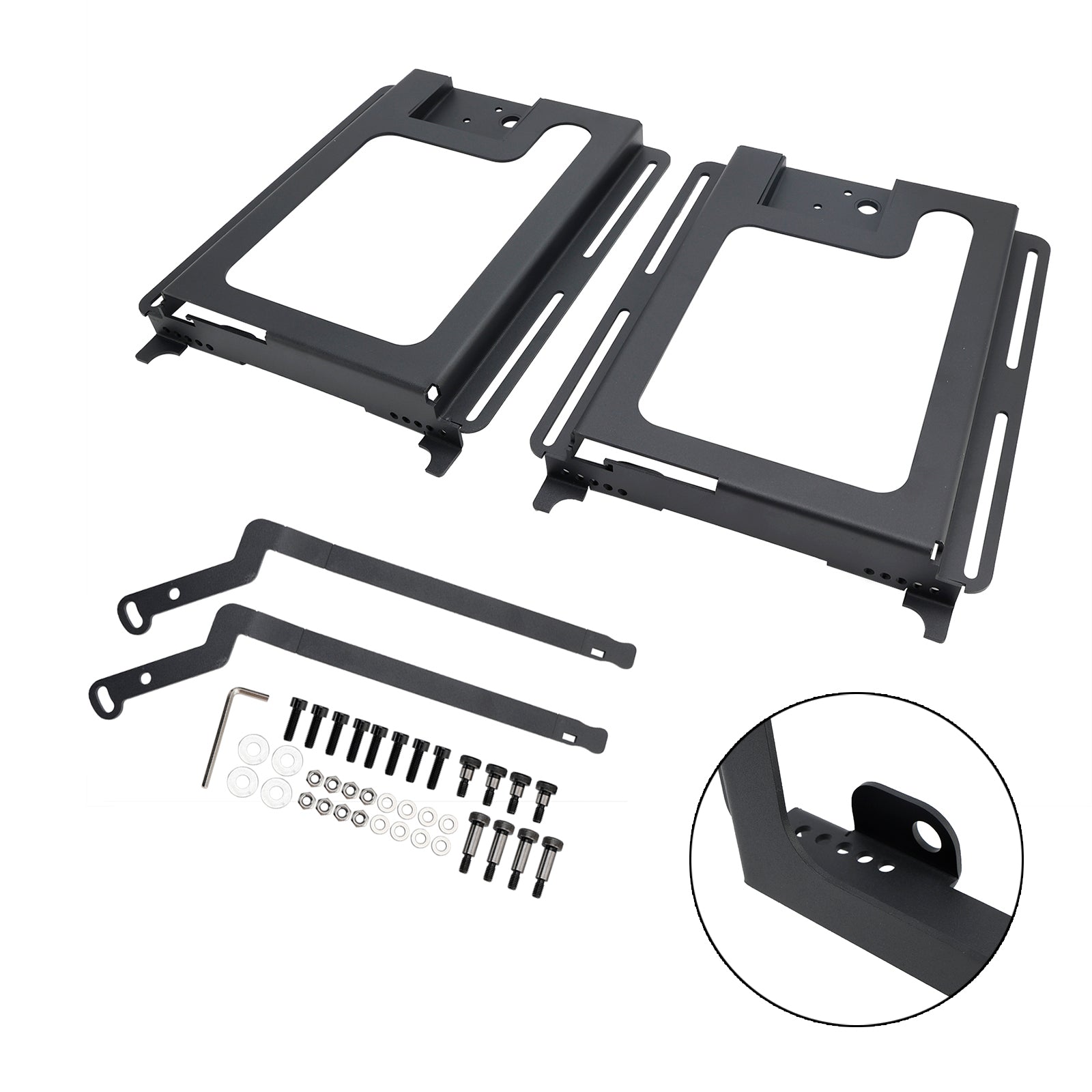 Polaris Rzr 800/900 1000 Xp Turbo Rs1 2X Lower Recline Seat Bases Set Fits