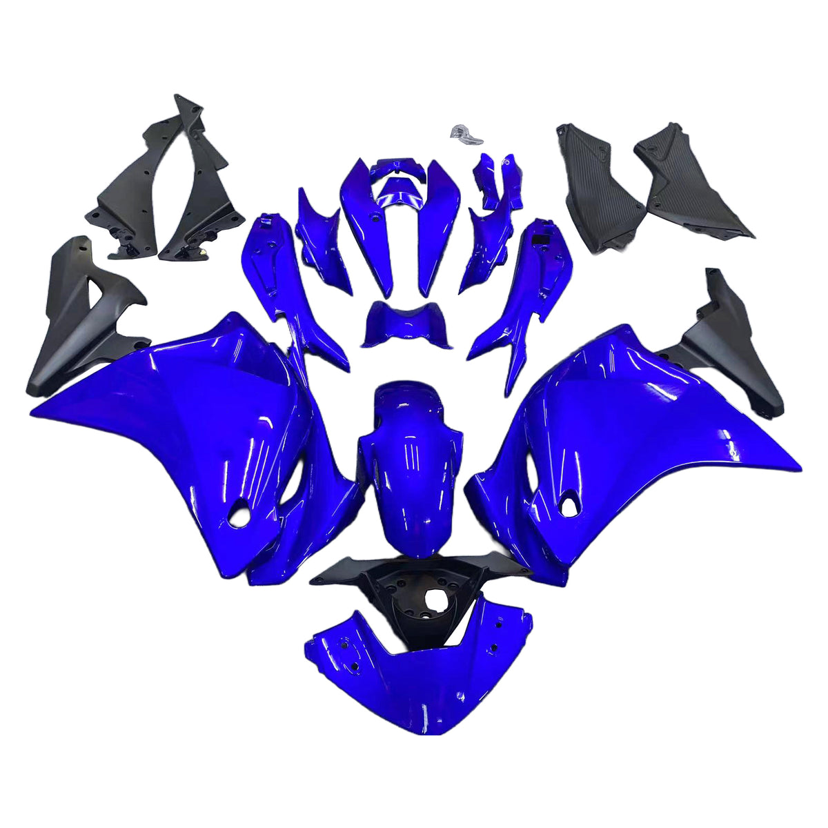 Amotopart 2011–2015 Honda CBR250R Blaues Verkleidungsset