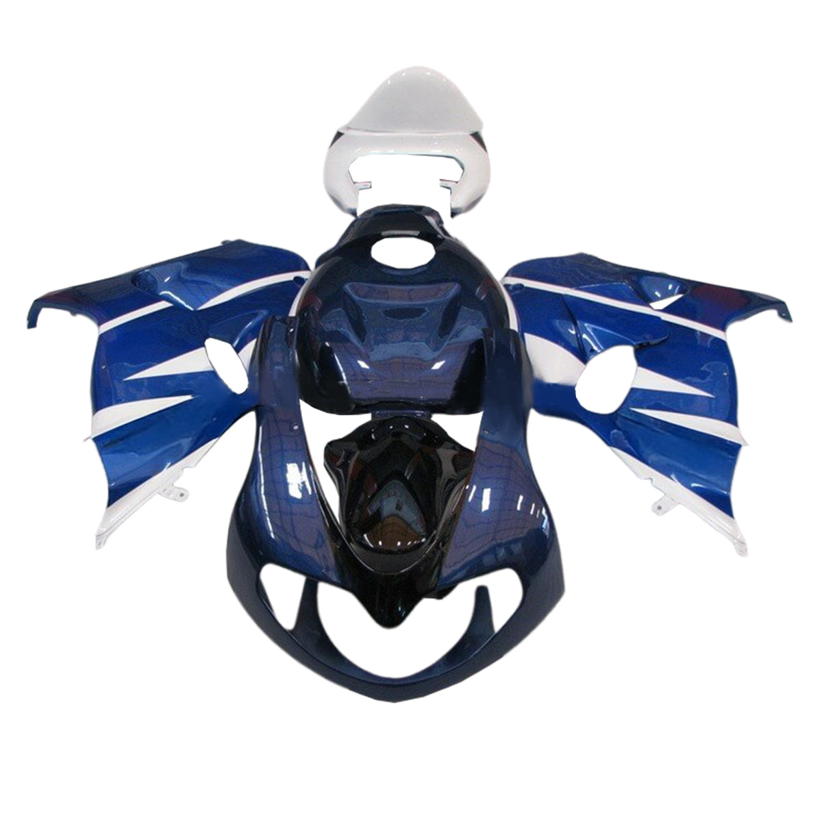 Amotopart 1998-2003 Suzuki TL1000R Kit de carénage noir bleu blanc