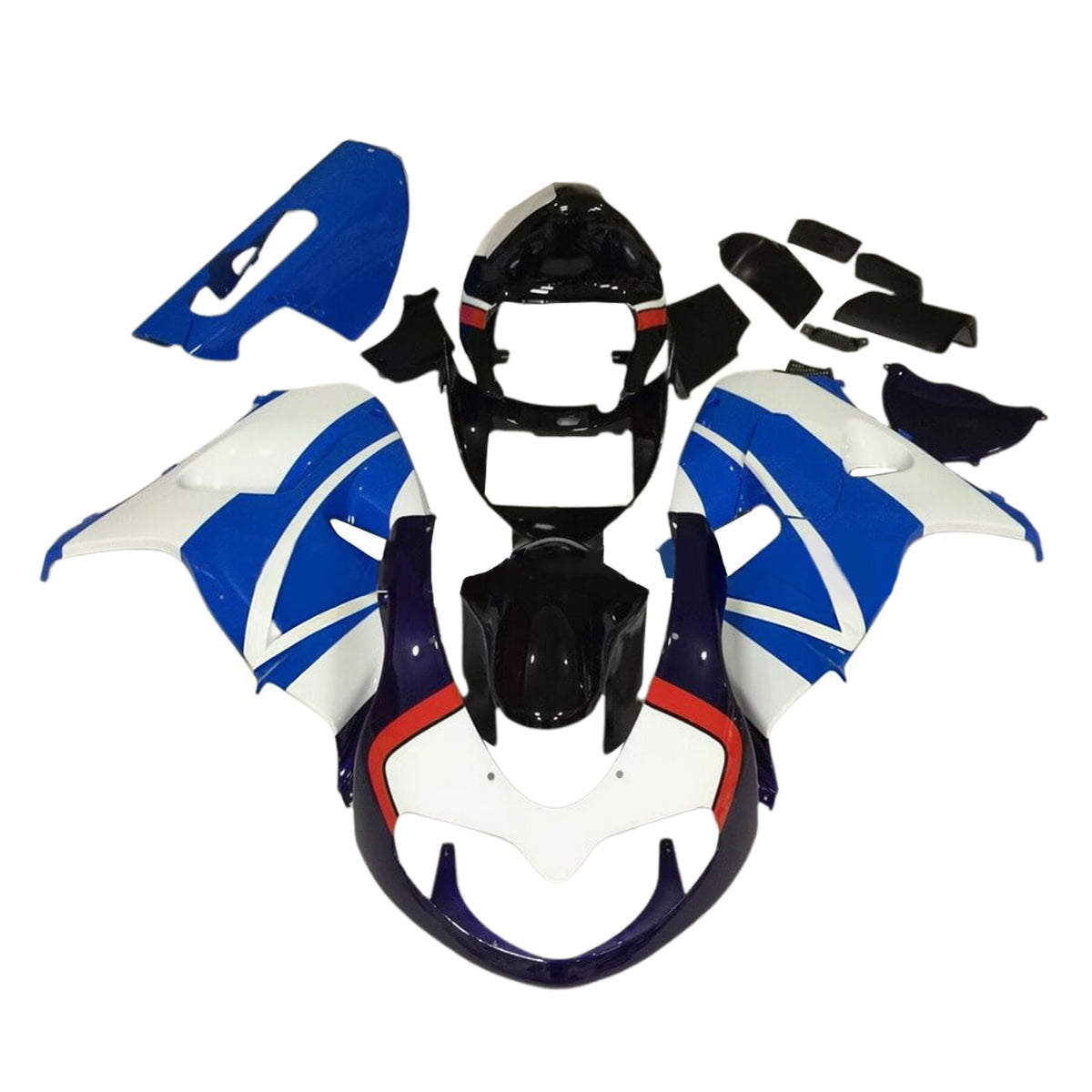 Amotopart 1998-2003 Suzuki TL1000R Black Blue White Fairing Kit