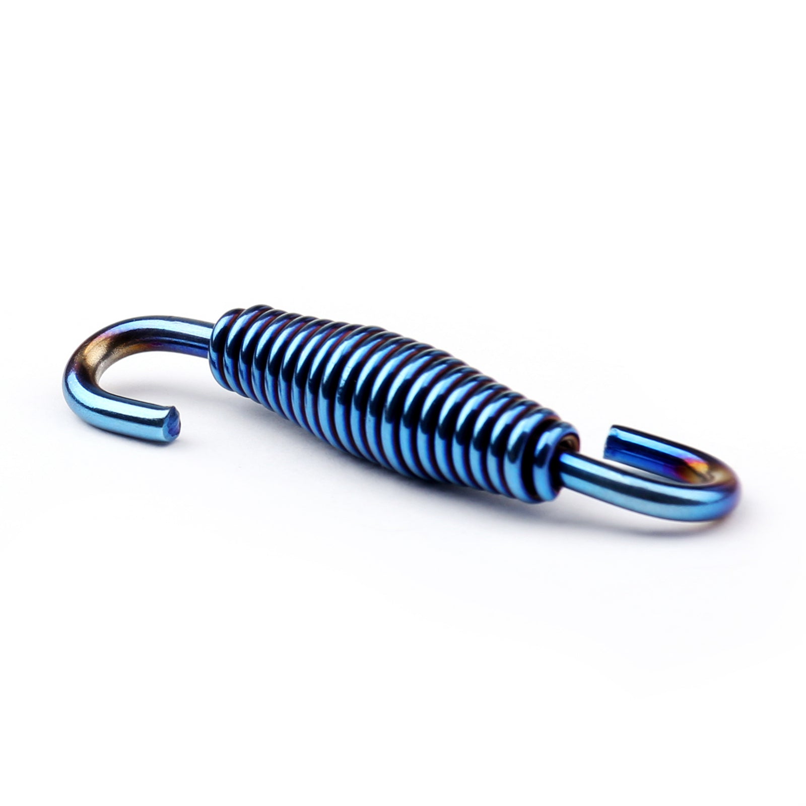 2pc bu tip rör avgaser ljuddämpare stål ljuddämpare rostfritt moto fjäderavgas