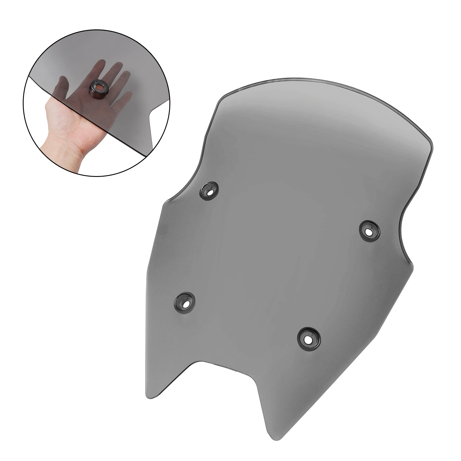 BMW R1200R 2015-2018 R1250RS 2019-2024 vindrutan vindruta