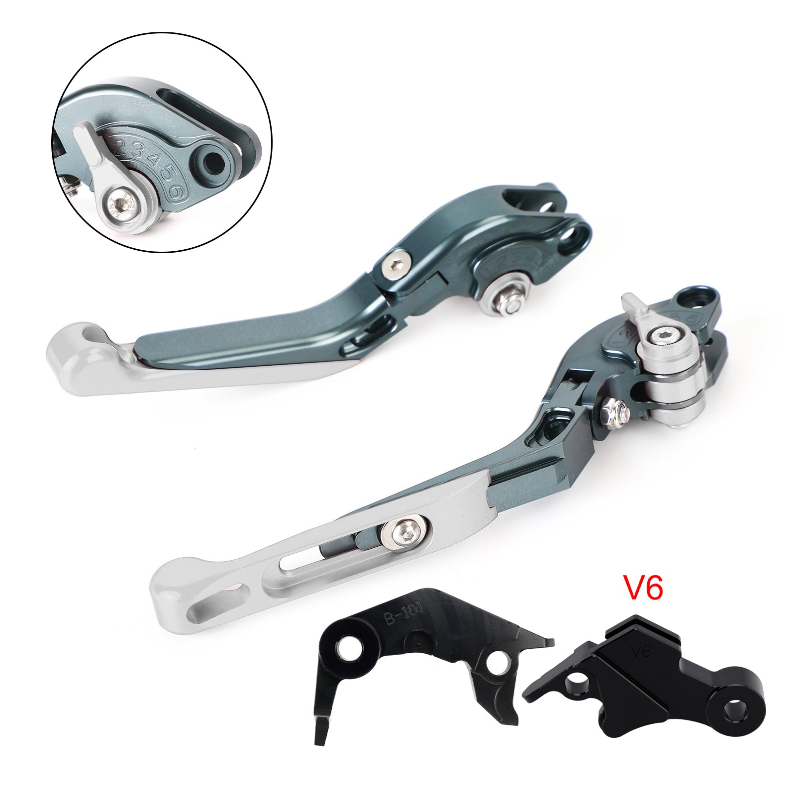 2024-2025 Yamaha XSR900 XSR900GP MT-09 Adjustable Clutch Brake Lever fit