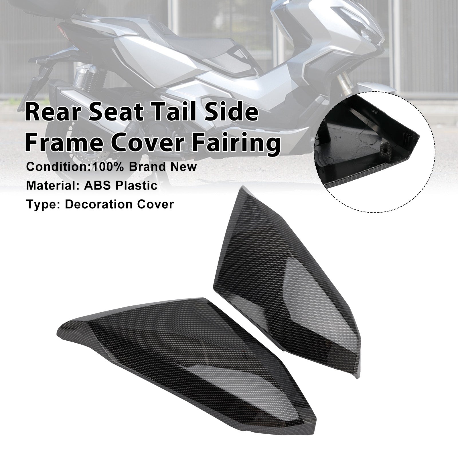 Honda ADV 350 2022-2025 Rear Seat Tail Side Frame Cover Fairing