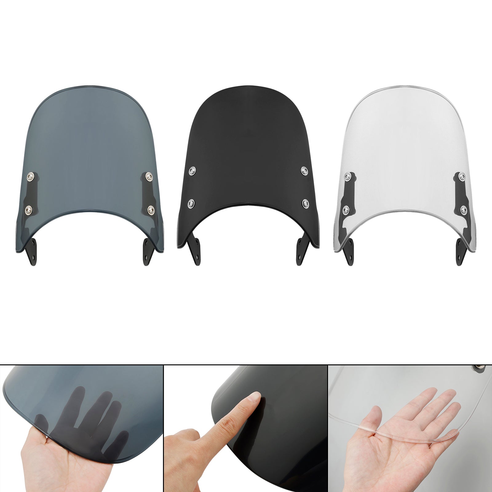 Kawasaki 23-24 Eliminator 400 450 y 2024 Eliminator 500 Parabrisas