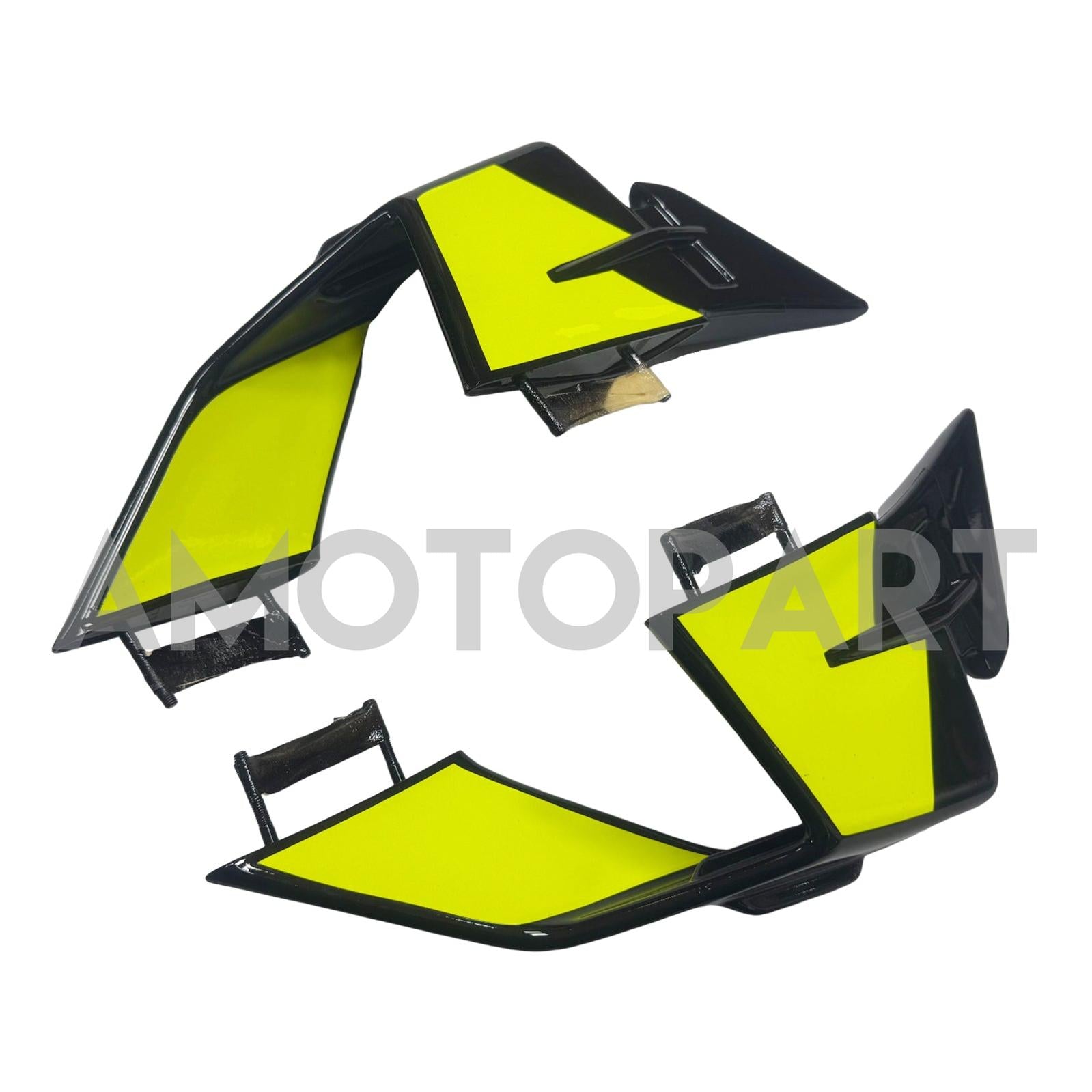 Amotopart 2023-2024 BMW S1000RR Yellow Black Fairing Kit