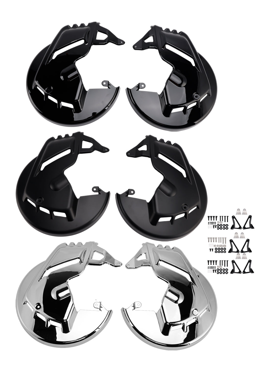 Honda Goldwing GL1800 F6B 01-15 Front Brake Disc Rotor Covers