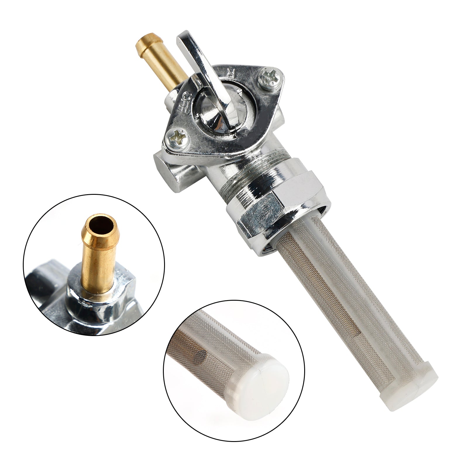 75-80 FLH FXE 80-82 FLHS FXS Gas Tank Fuel Cock Valve Petcock 62166-81