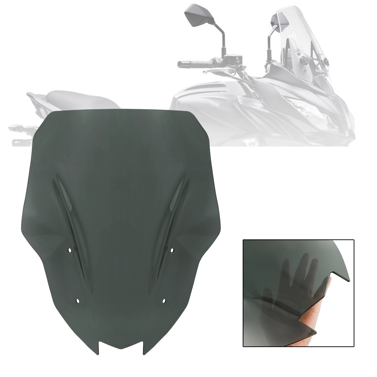 22-23 Kawasaki Versys 650 voorruit voorruiten