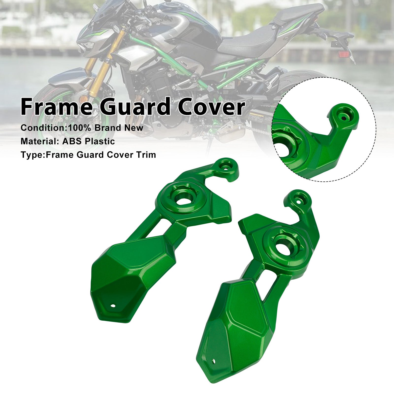 2025-2026 Kawasaki Z900 Frame Side Cover Panel Guard Fairing