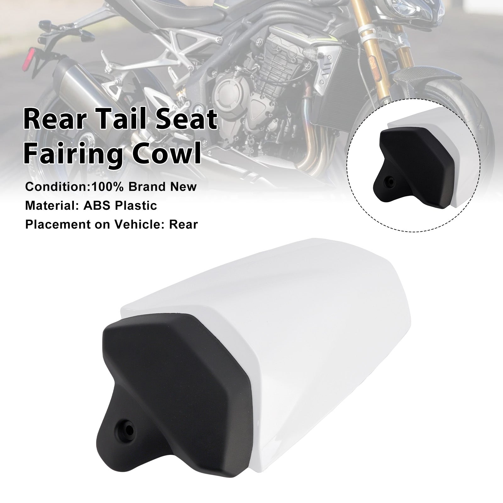 2025-2026 Speed Triple 1200 RS Rear Tail Seat Fairing Cowl Cover