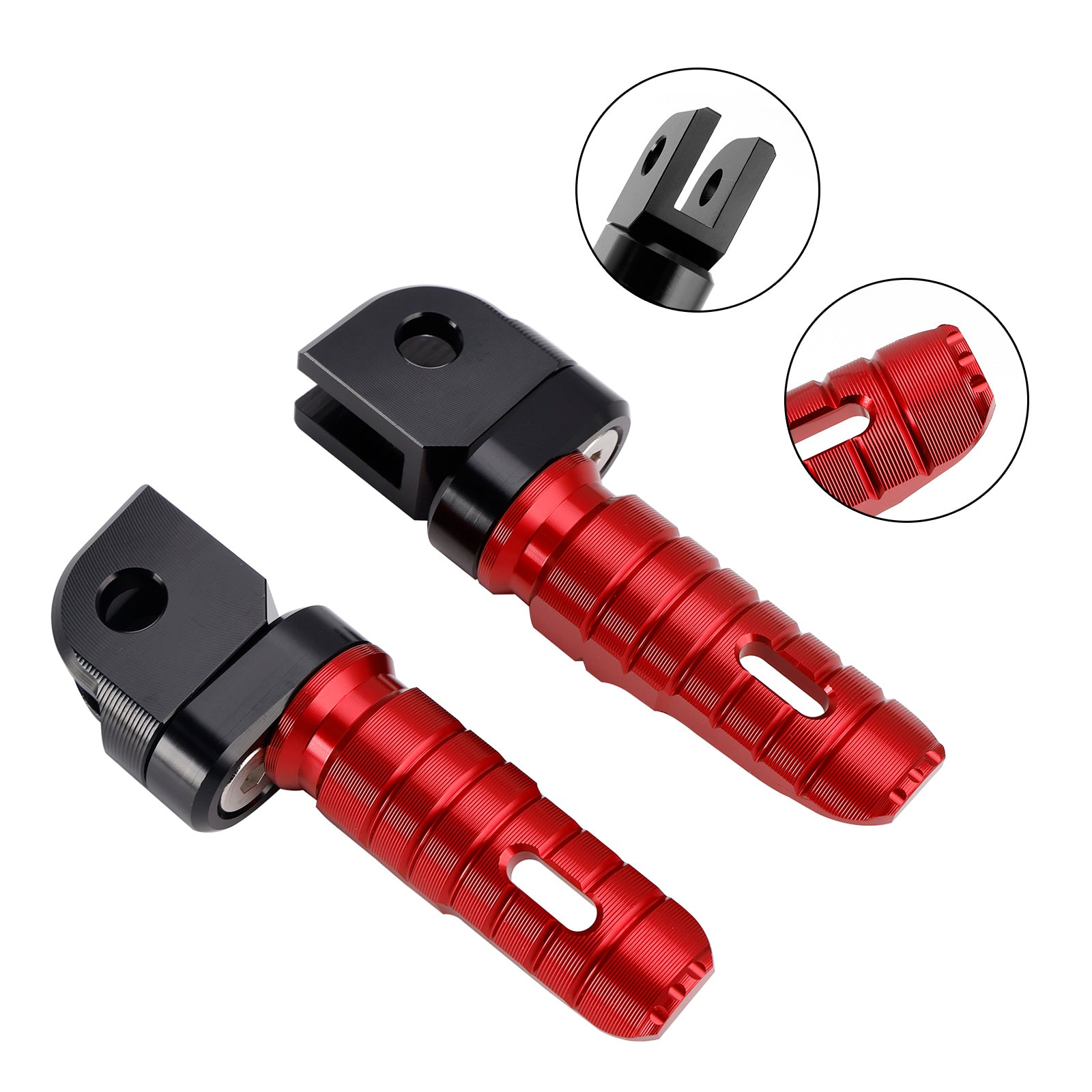 KAWASAKI ZX-4R ZX-4RR 24-25 NINJA 400 18-24 Front Footrests Foot Pegs