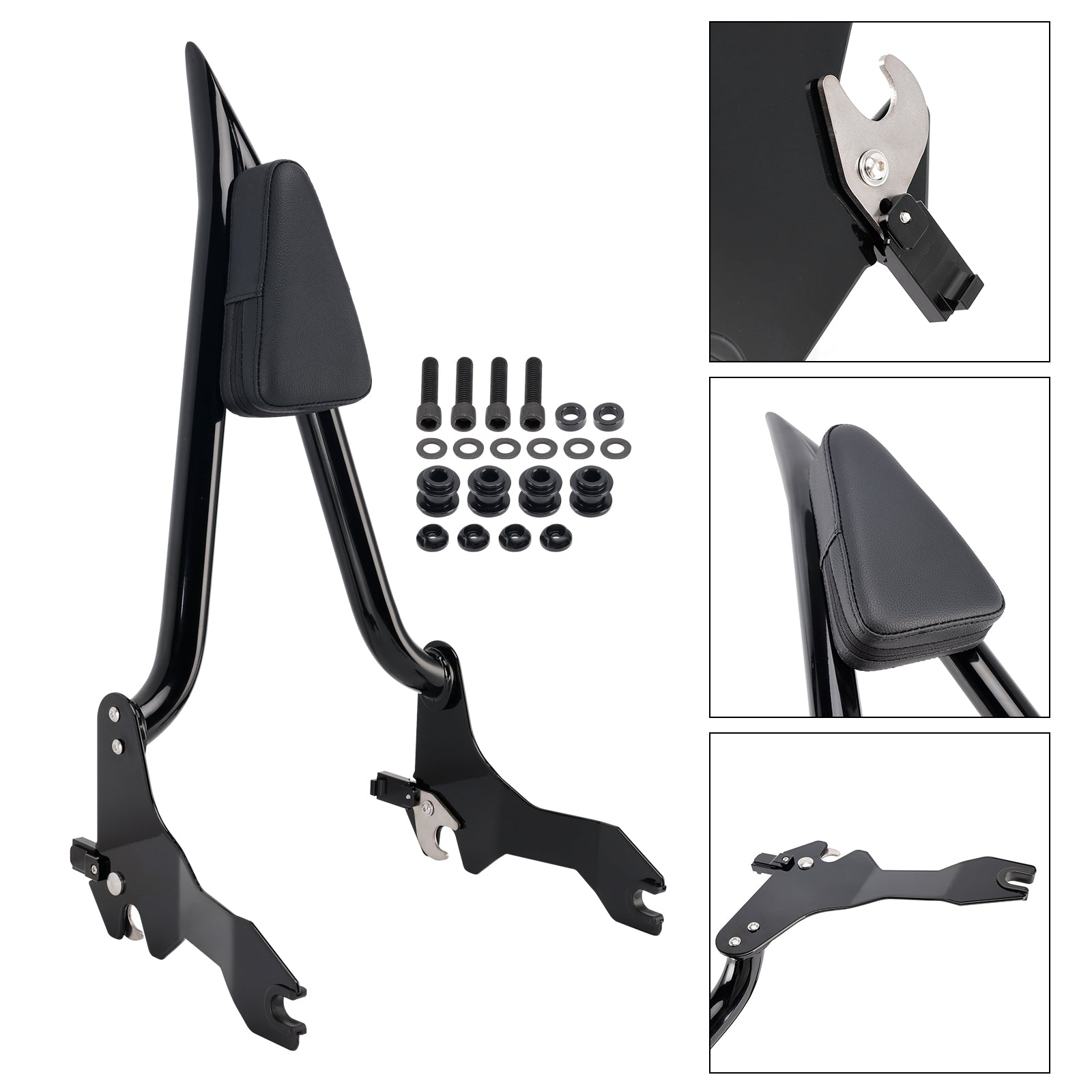 2018+ Low Rider FXLR FXLRS FXLRST FXRST Sport Glide FLSB Passenger Sissy Bar Backrest