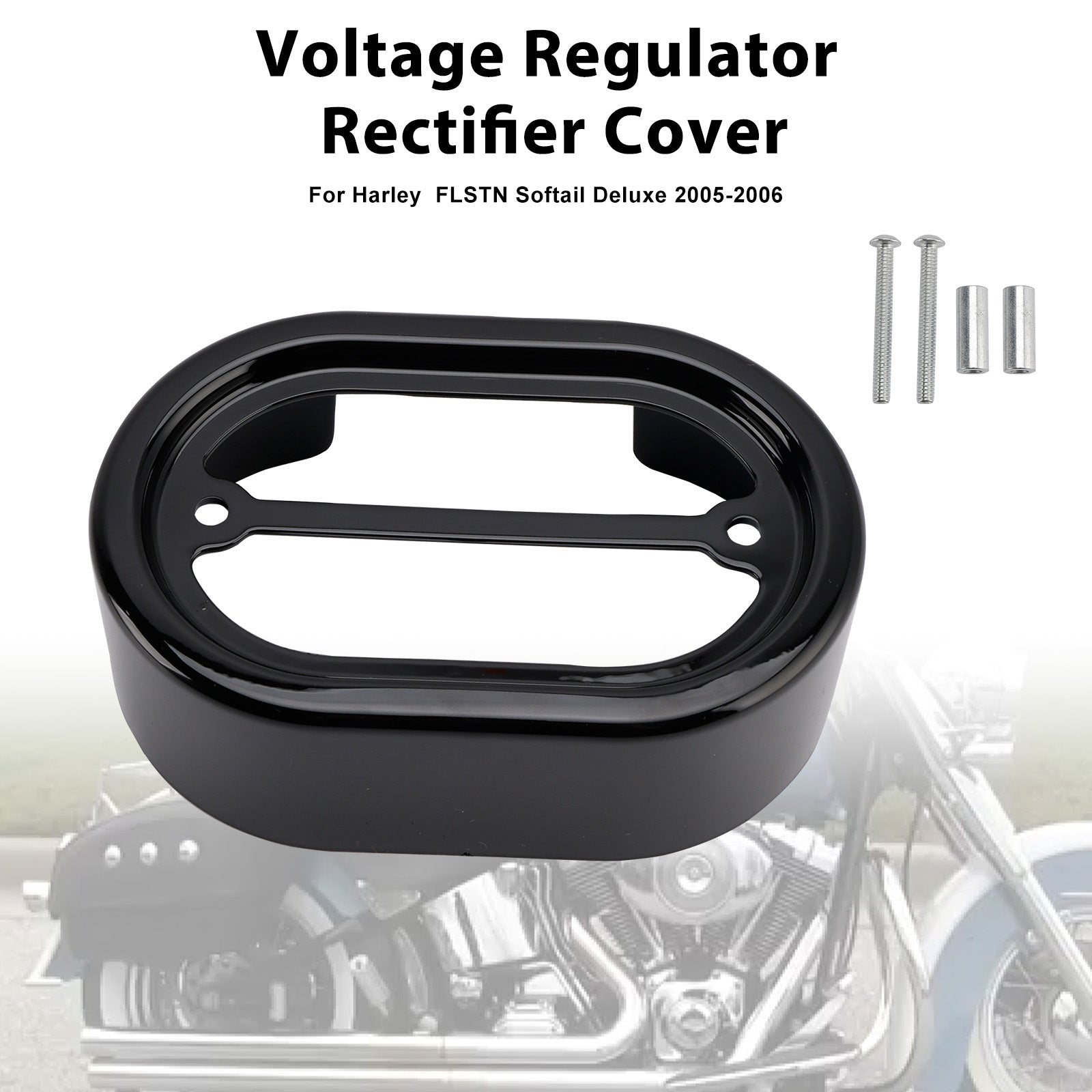 2001-2017 Softail Breakout Voltage Regulator Rectifier Cover