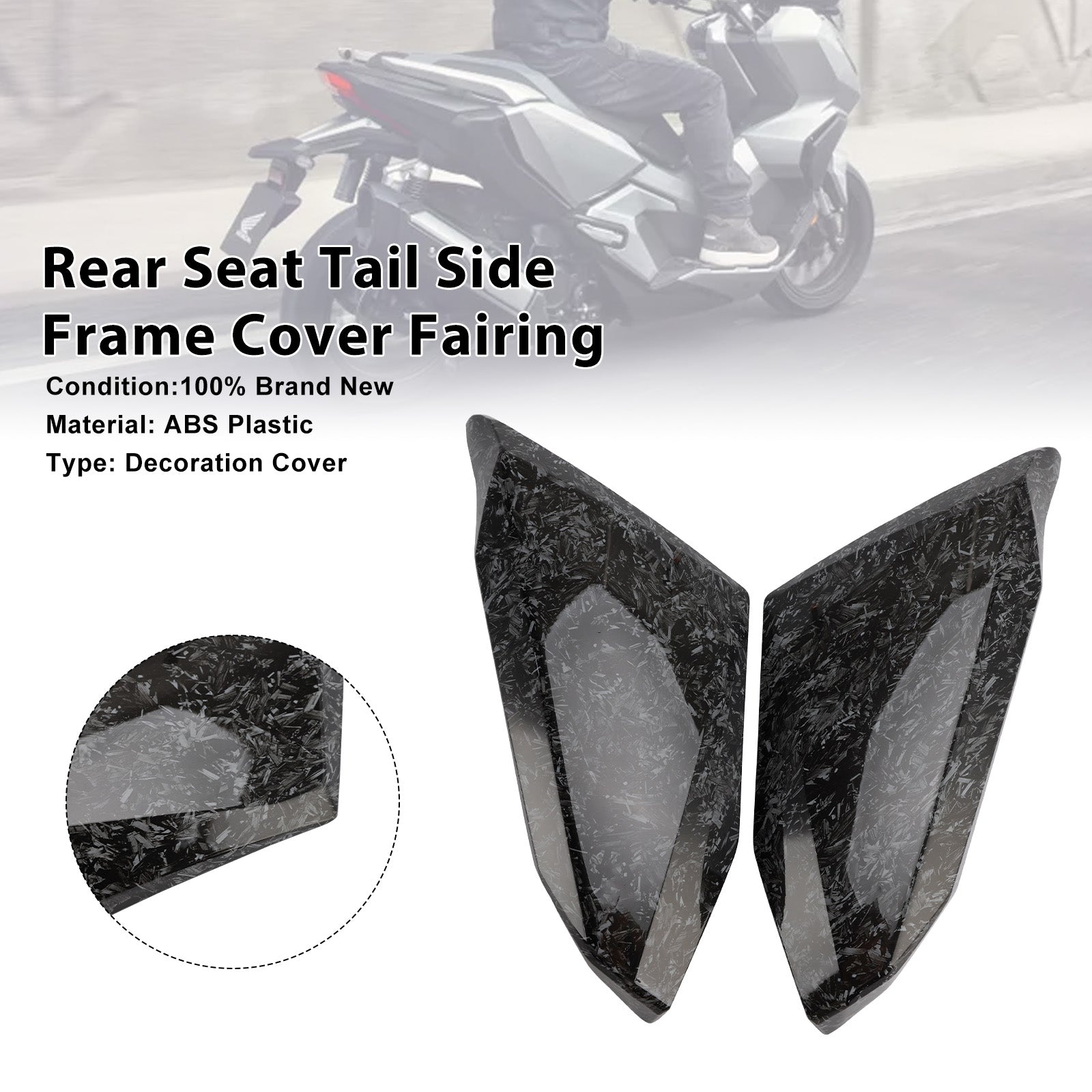 Honda ADV 350 2022-2025 Rear Seat Tail Side Frame Cover Fairing