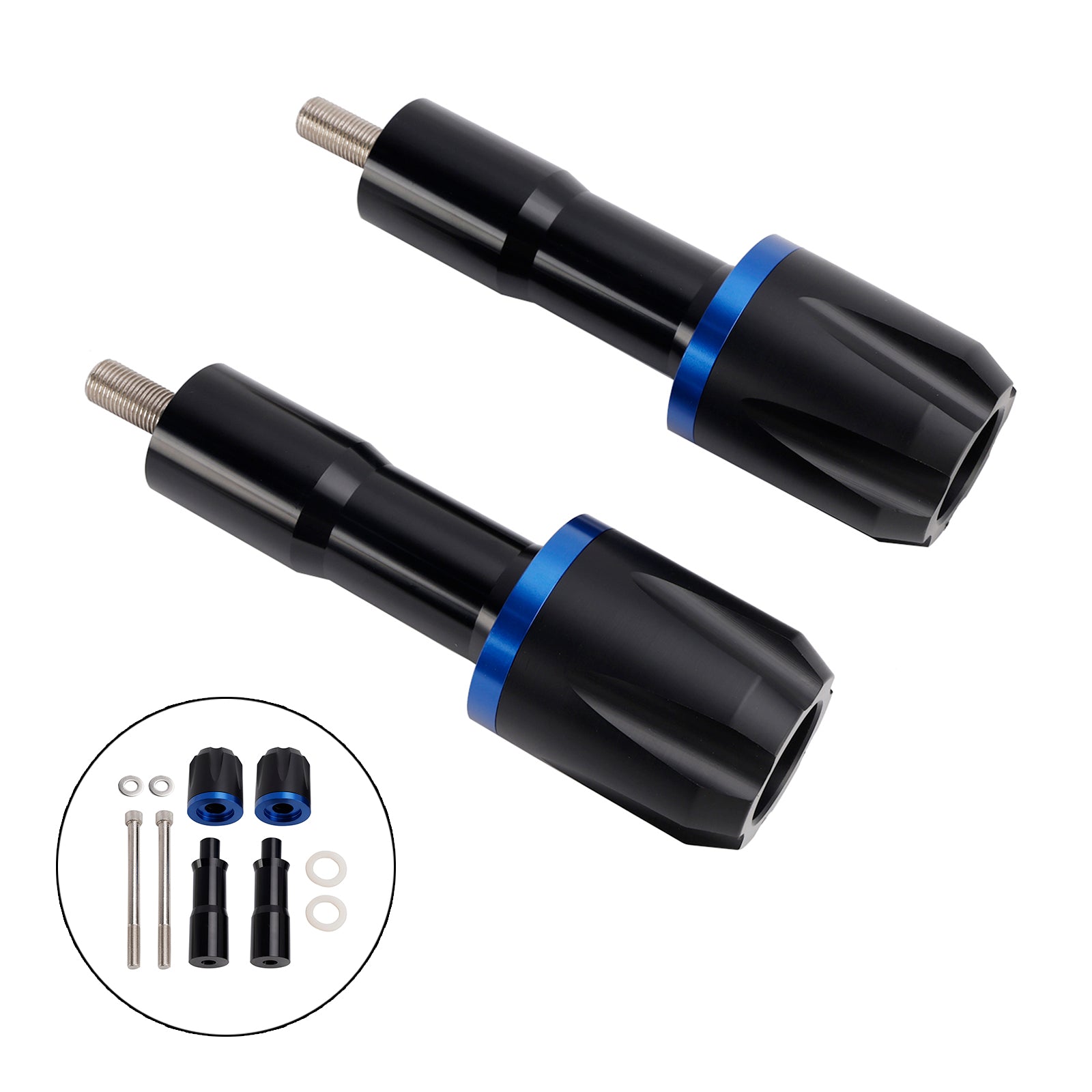 2021-2023 Yamaha YZF-R7 YZF R7 Aluminium Ramka Crash Slider Ochrona Niebieska