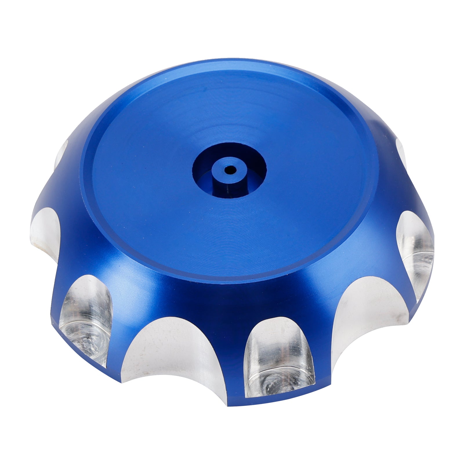 Yamaha TTR250 YZ 125 250 WR 250/400/426F Aluminum Fuel Tank Cap w/Vent Blue