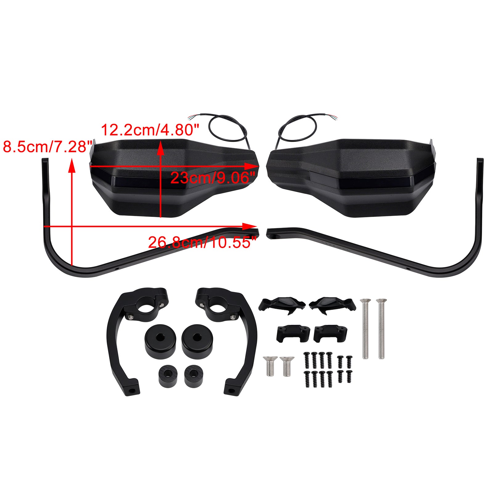 2023 Honda XL750 Transalp Protector de guardamanos Cubierta protectora de manija