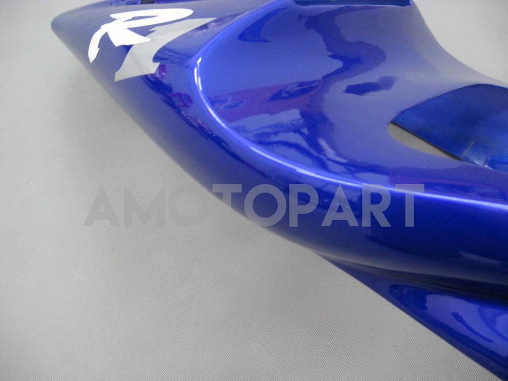 Amotopart 2000-2001 Yamaha YZF 1000 R1 Blue&White Style3 Fairing Kit