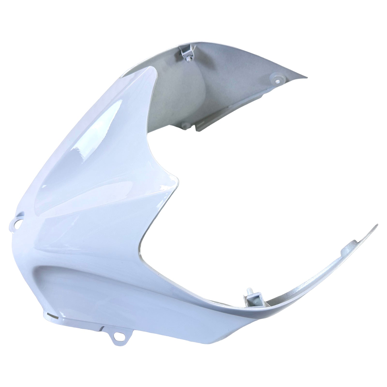 Amotopart 2006–2011 Kawasaki ZX14R ZZR1400 weißes Verkleidungsset