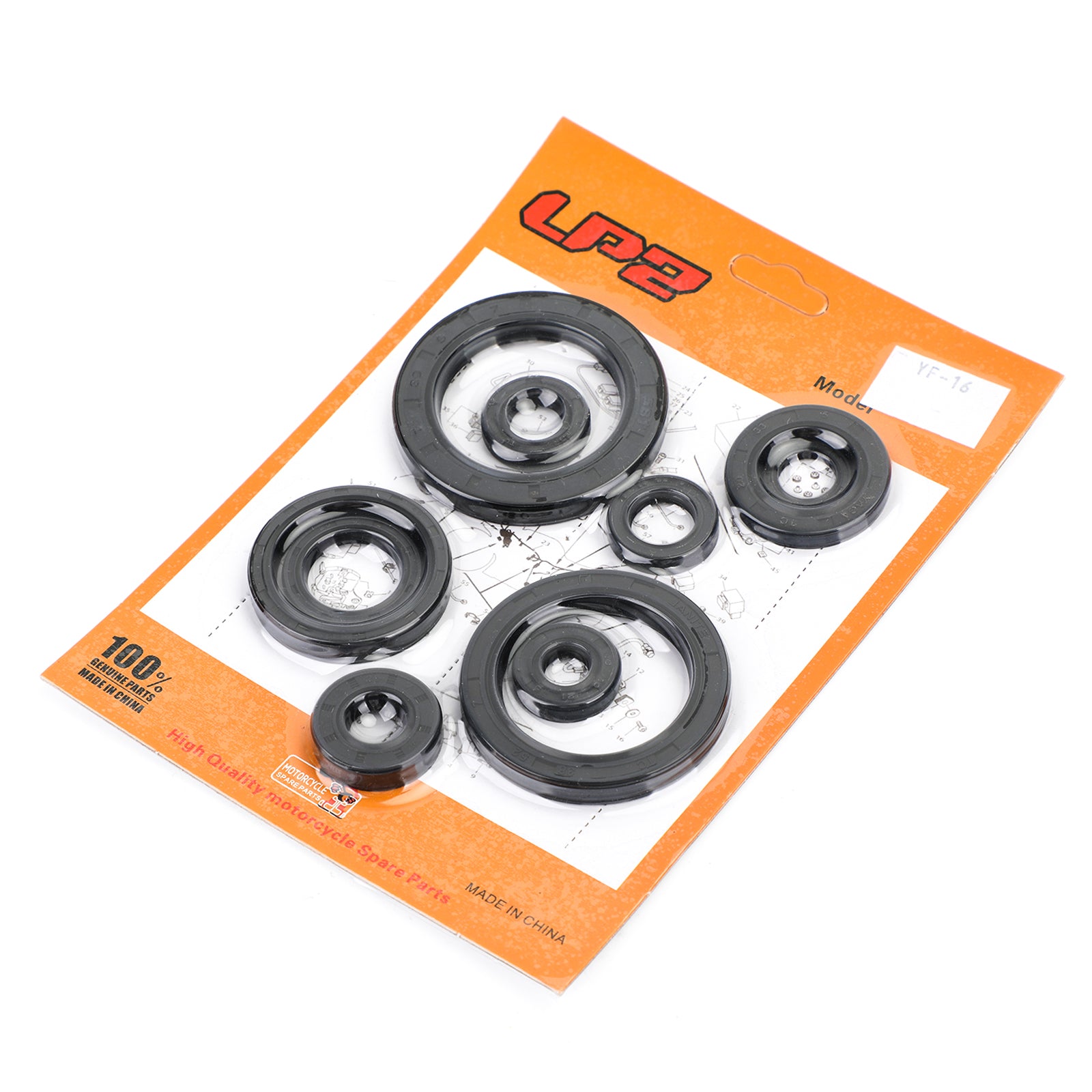 10pcs 07-08 Honda CRF450R CRF 450 R Off-Road Engine Oil Seal Kit Set