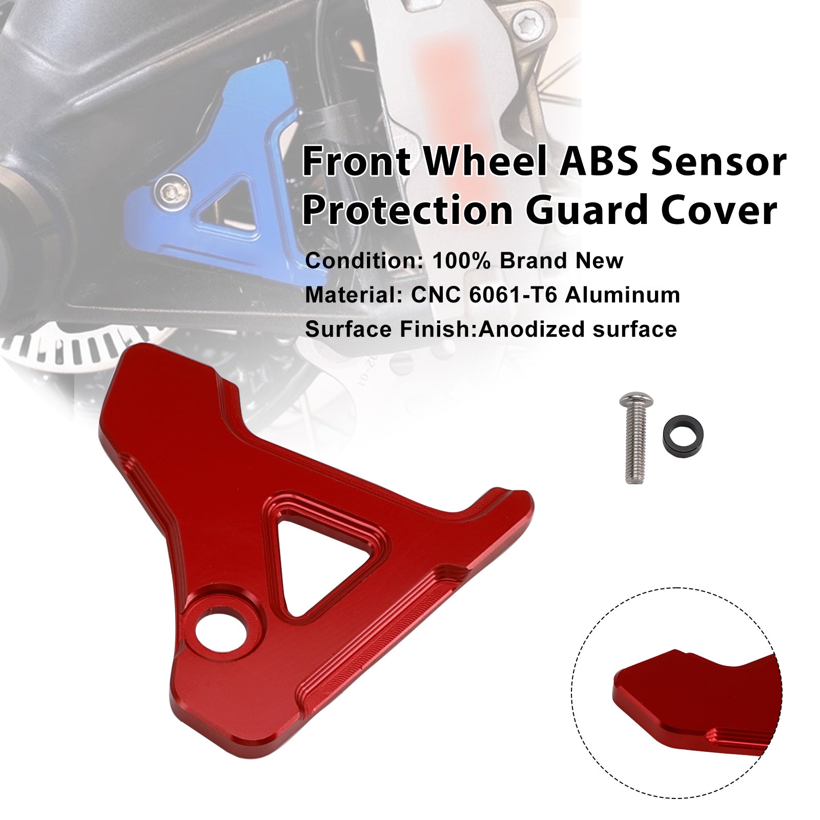 23-25 BMW R1300GS / ADV Front Wheel ABS Sensor Protection Guard