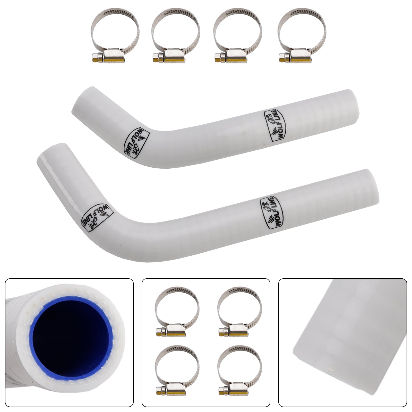 2015-2024 Yamaha MT-03 MT-25 YZF R3 R25 Mangueira de resfriador de radiador de silicone R25