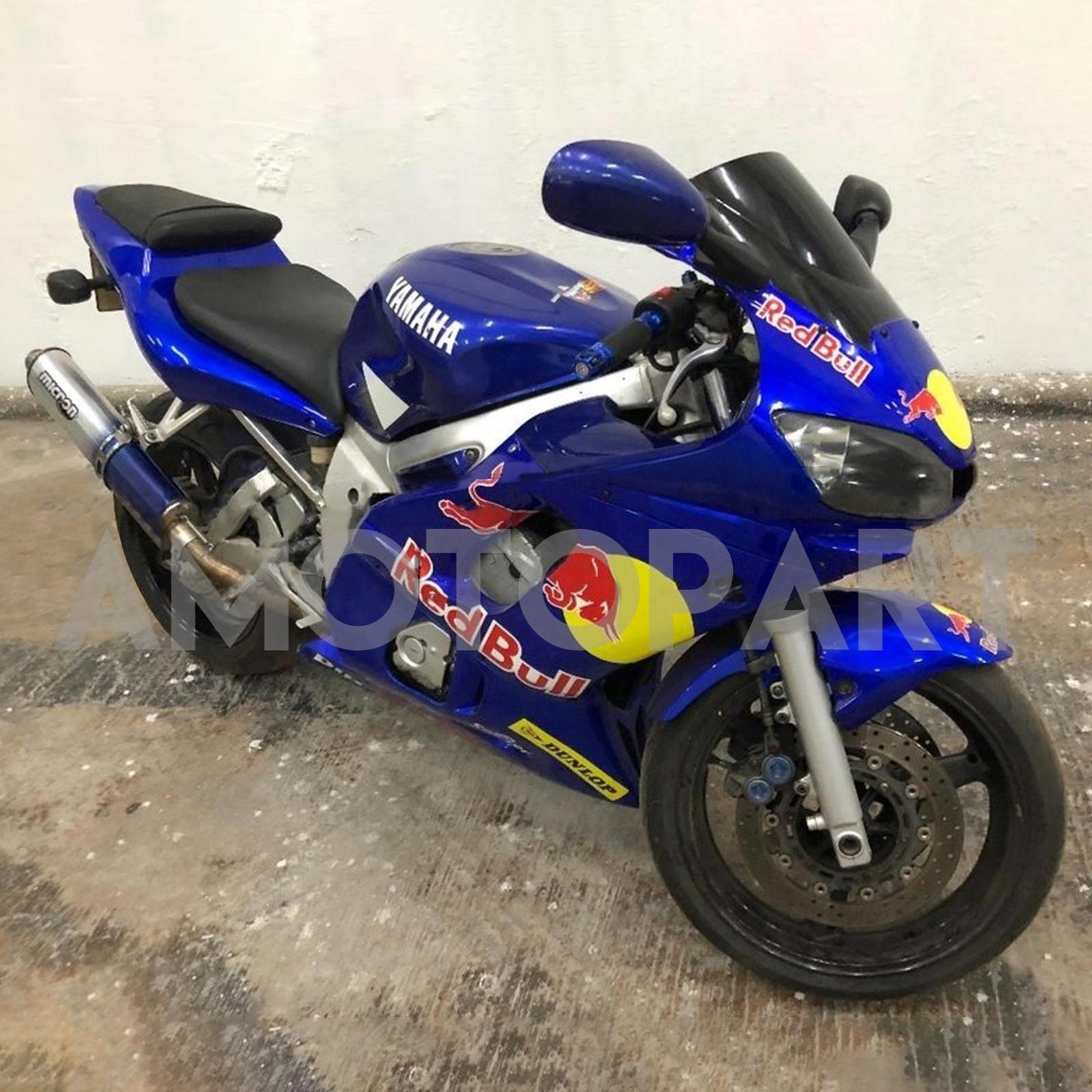 Amotopart 1998-2002 Yamaha YZF 600 R6 Blue Fairing Kit