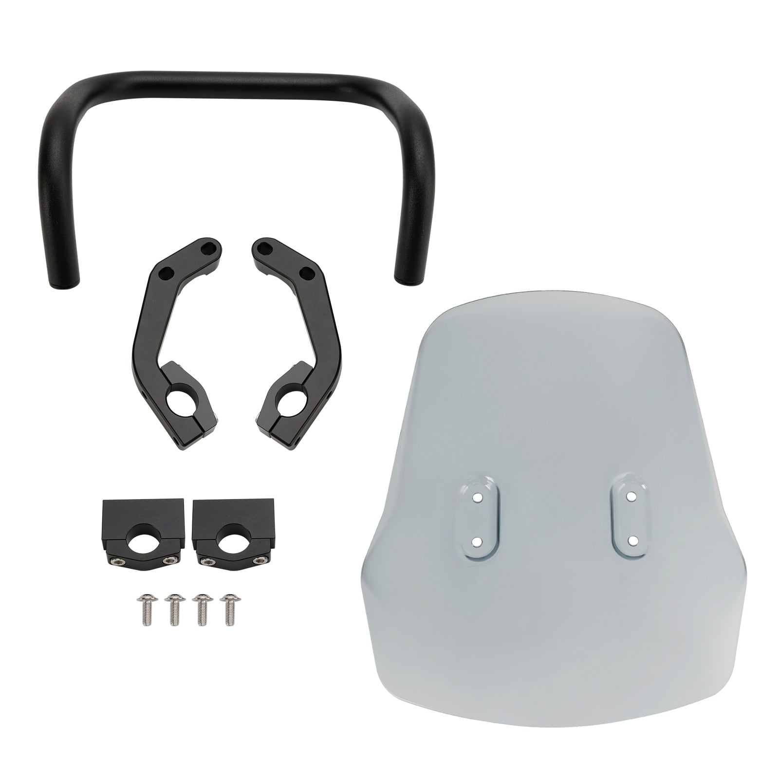 Windshield WindScreen + Bracket fit for HONDA CRF250L/S CRF250M CRF300L Monkey 125 MSX125 21-24